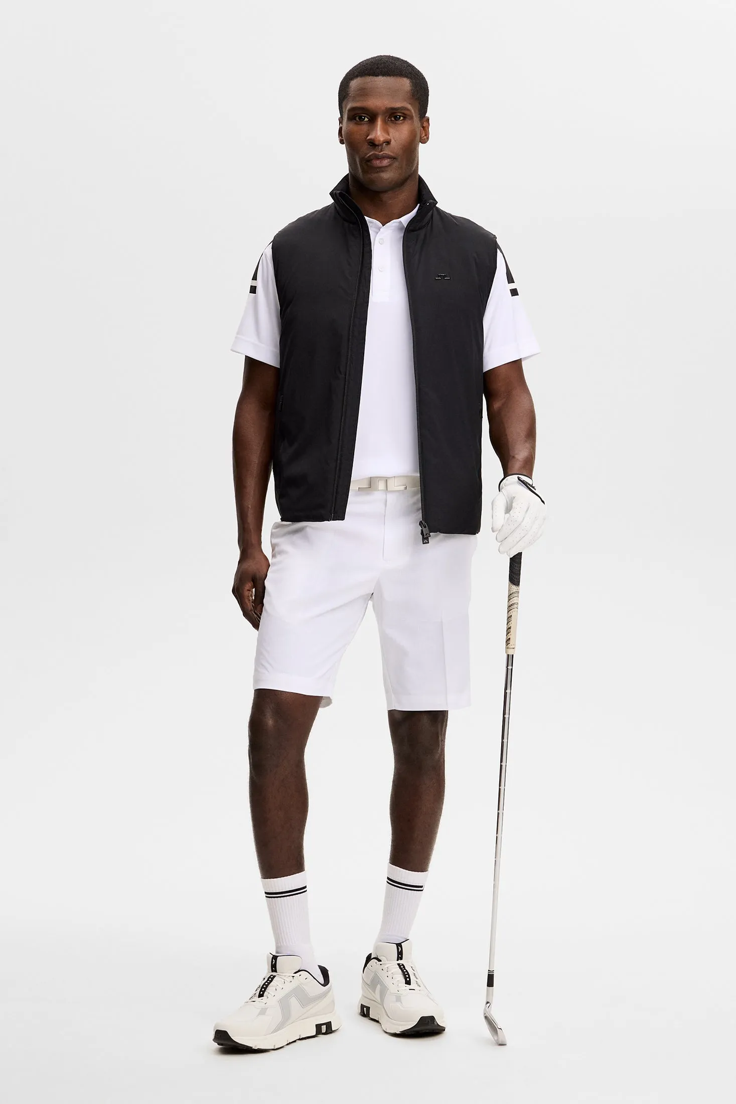 Vent Shorts / White sold by J. Lindeberg product image thumbnail 3