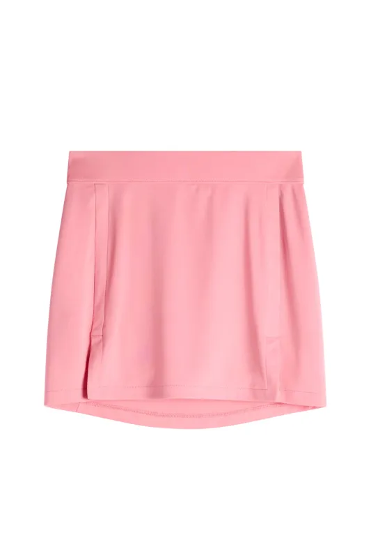 Amelie Mid Skirt / Flamingo Plume sold by J. Lindeberg