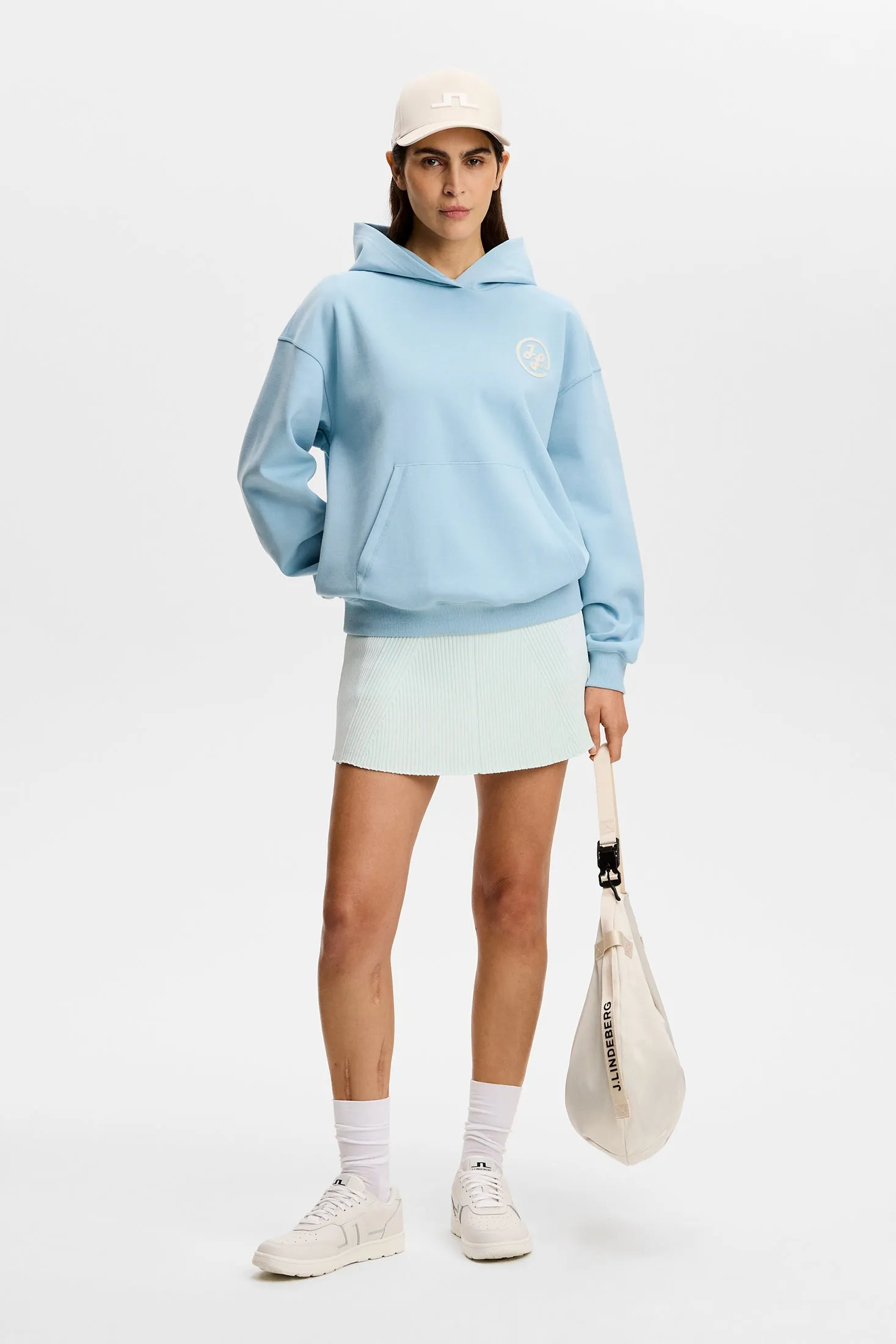 Tanya Contrast Rib Knit Skirt / Sky Light sold by J. Lindeberg product image thumbnail 5