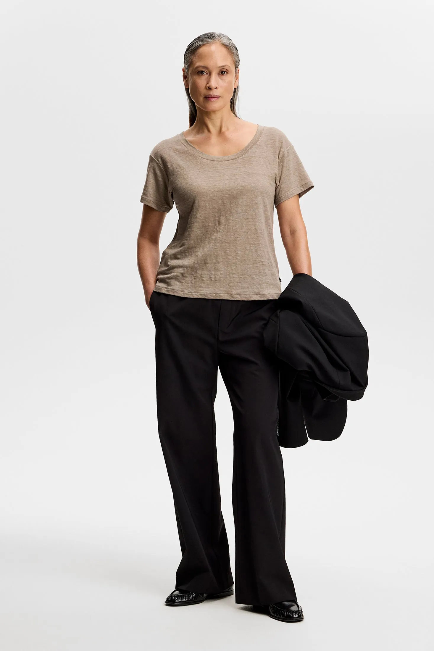 Cammie T-Shirt / Brindle sold by J. Lindeberg product image thumbnail 5