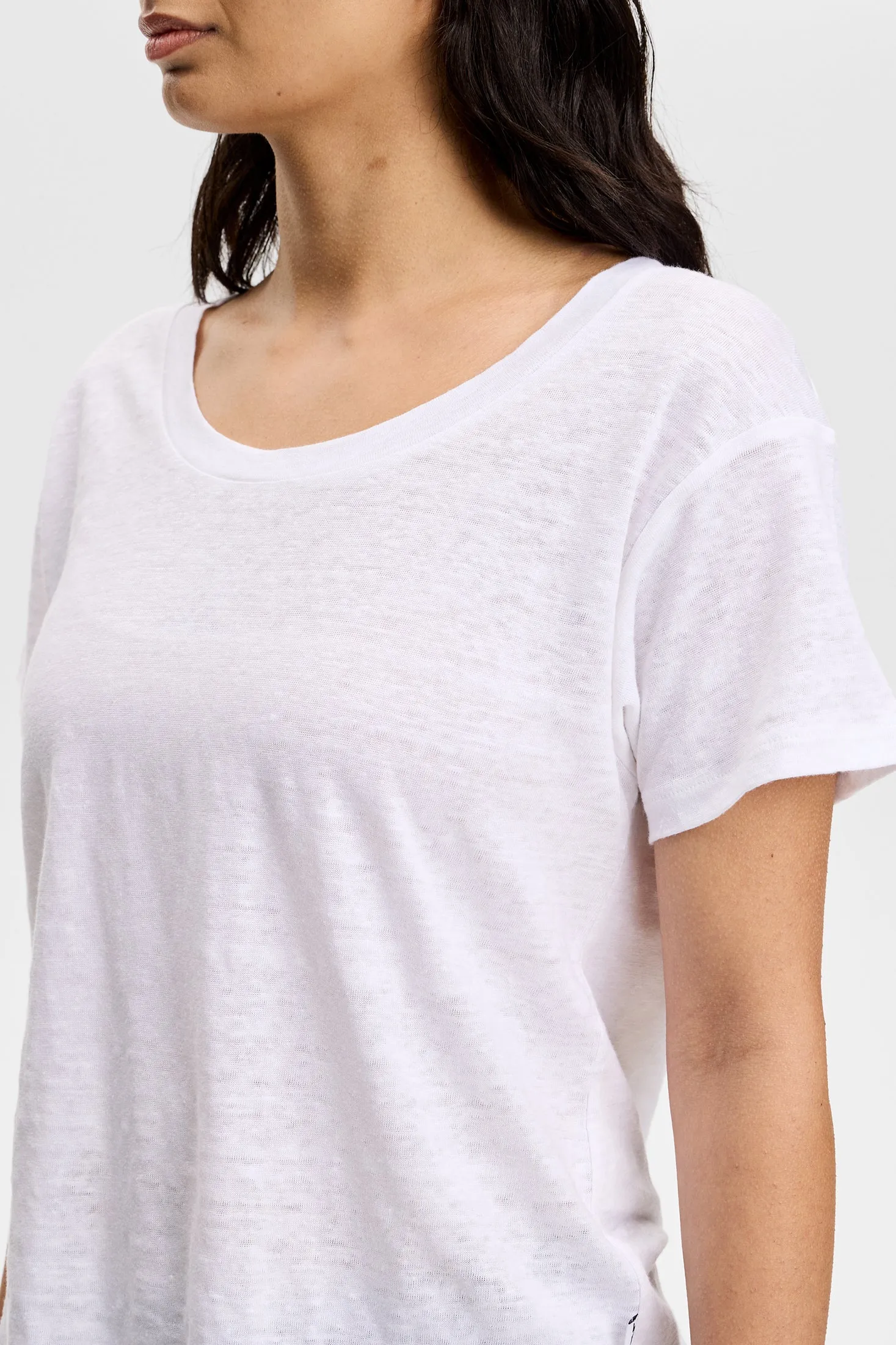 Cammie T-Shirt / White sold by J. Lindeberg product image thumbnail 5
