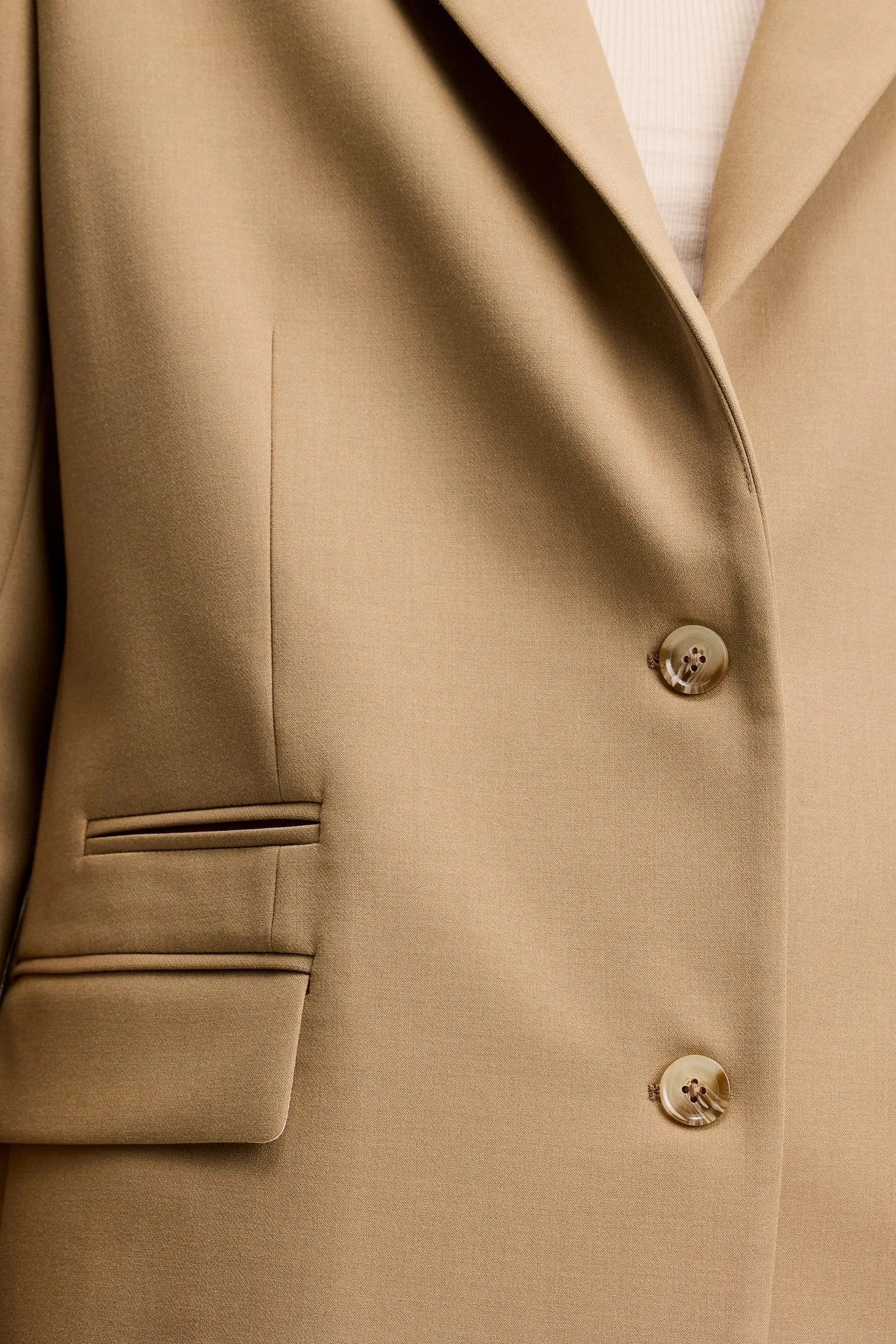 Amanda Compact Stretch Blazer / Brindle sold by J. Lindeberg product image thumbnail 2