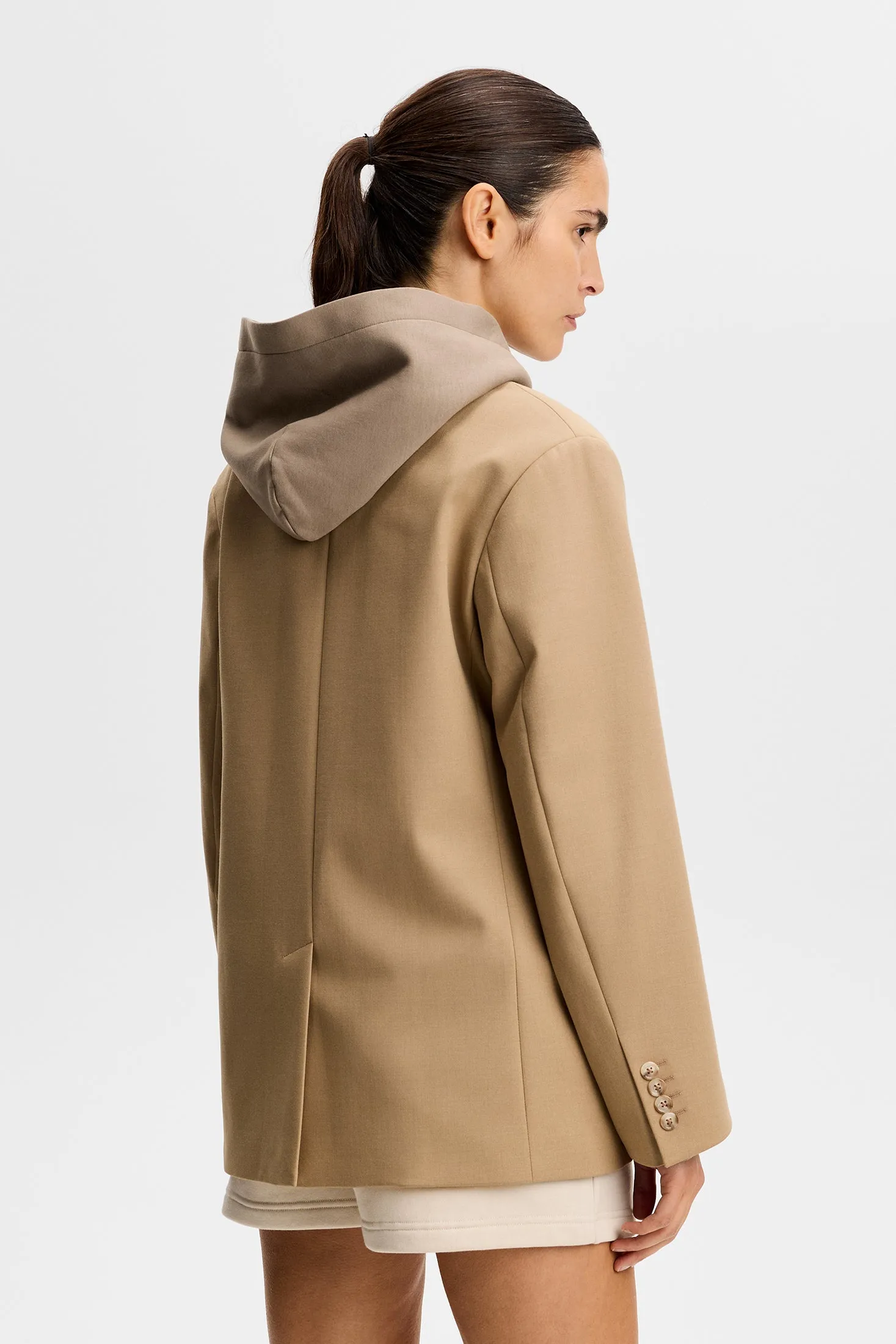 Amanda Compact Stretch Blazer / Brindle sold by J. Lindeberg product image thumbnail 4