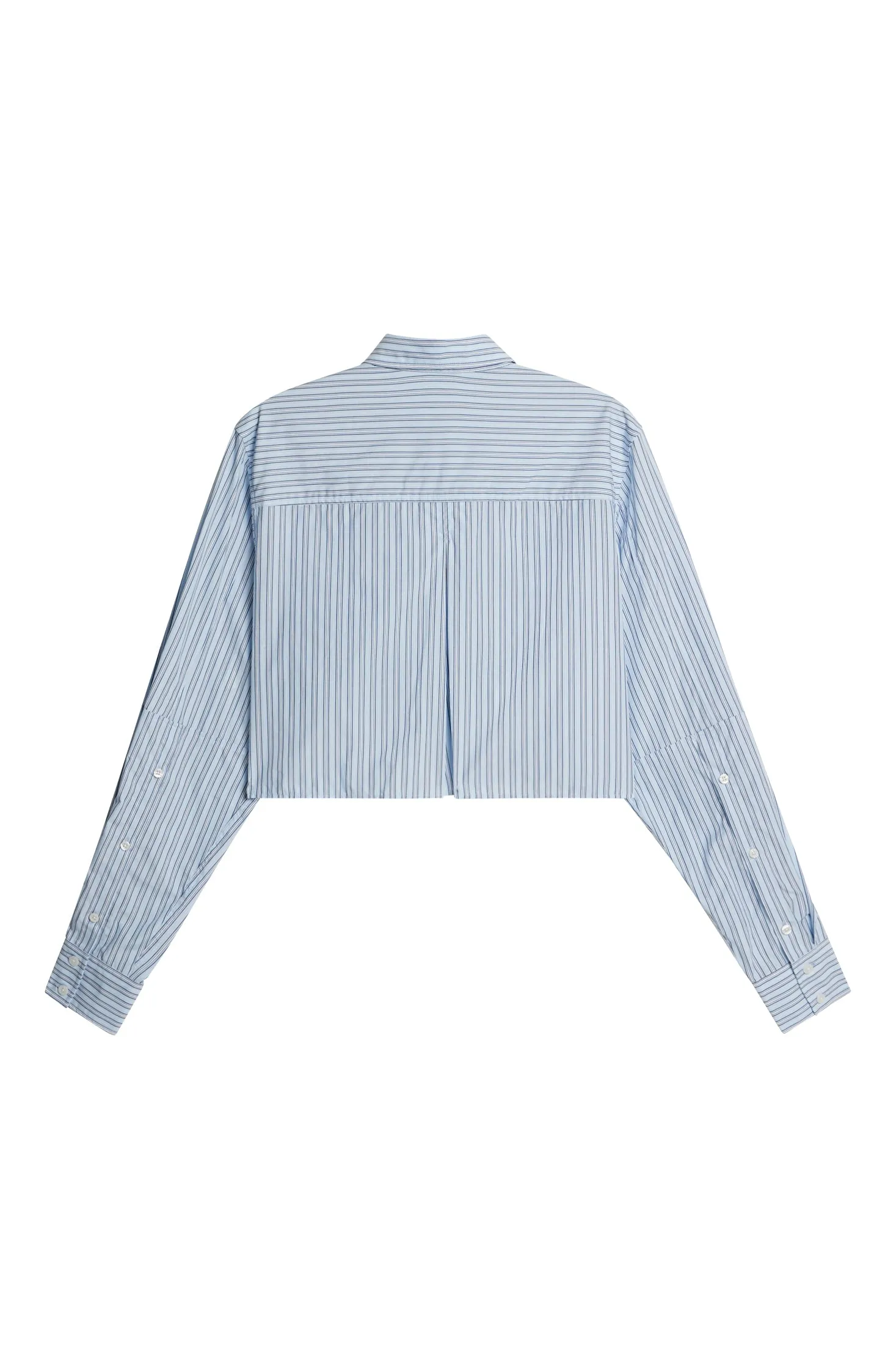 Jelina Cotton Stripe Shirt / Forget-Me-Not sold by J. Lindeberg product image thumbnail 2