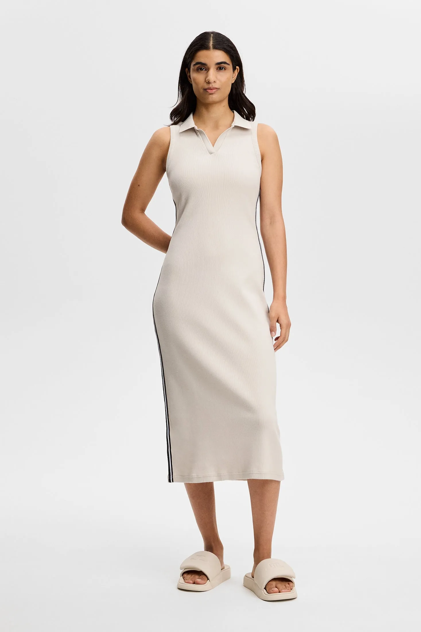 Talia Dress / Moonbeam sold by J. Lindeberg product image thumbnail 2