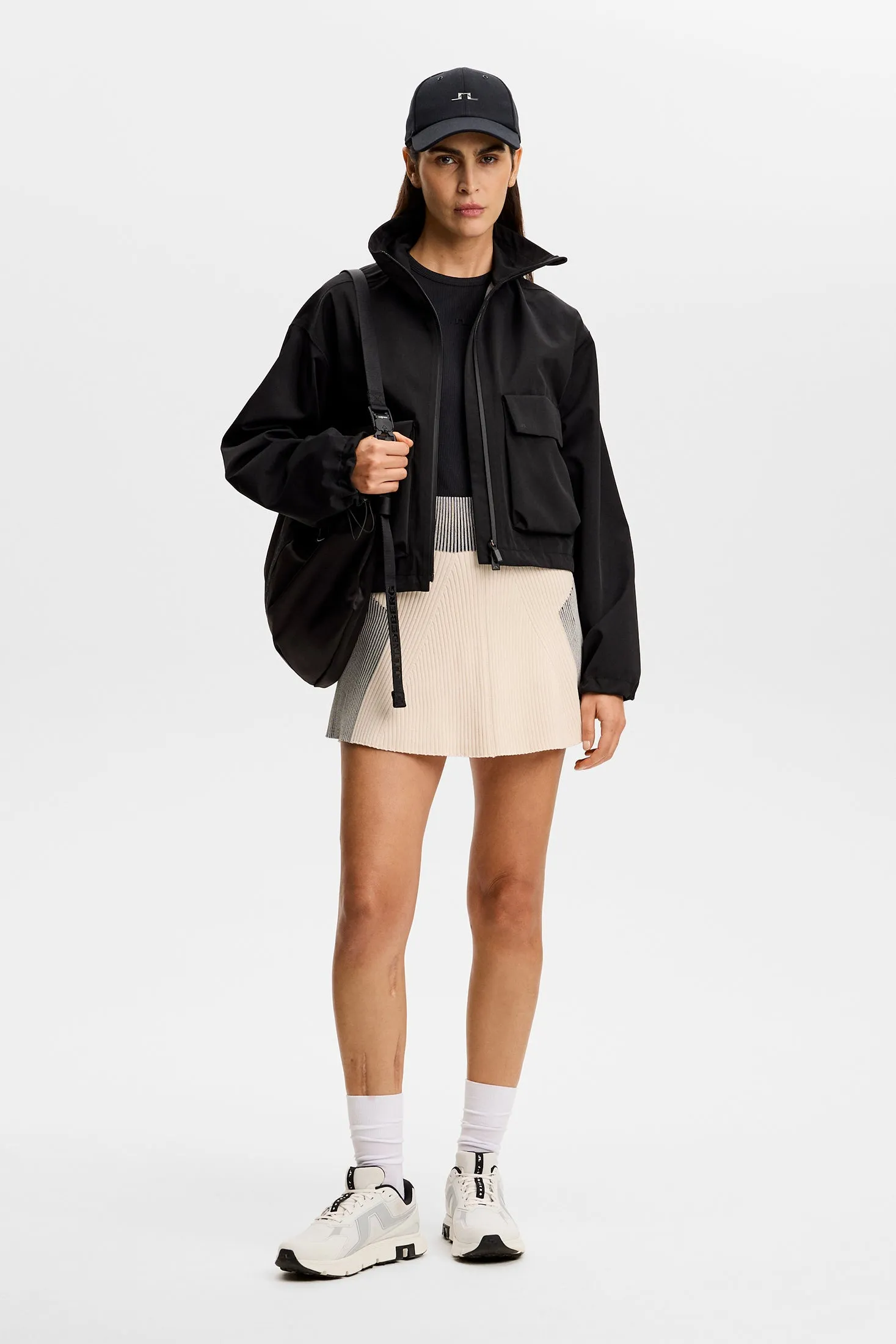Tanya Contrast Rib Knit Skirt / Moonbeam sold by J. Lindeberg product image thumbnail 5