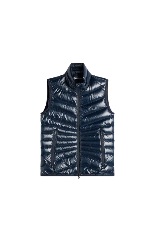 Lara Light Down Vest / JL Navy sold by J. Lindeberg