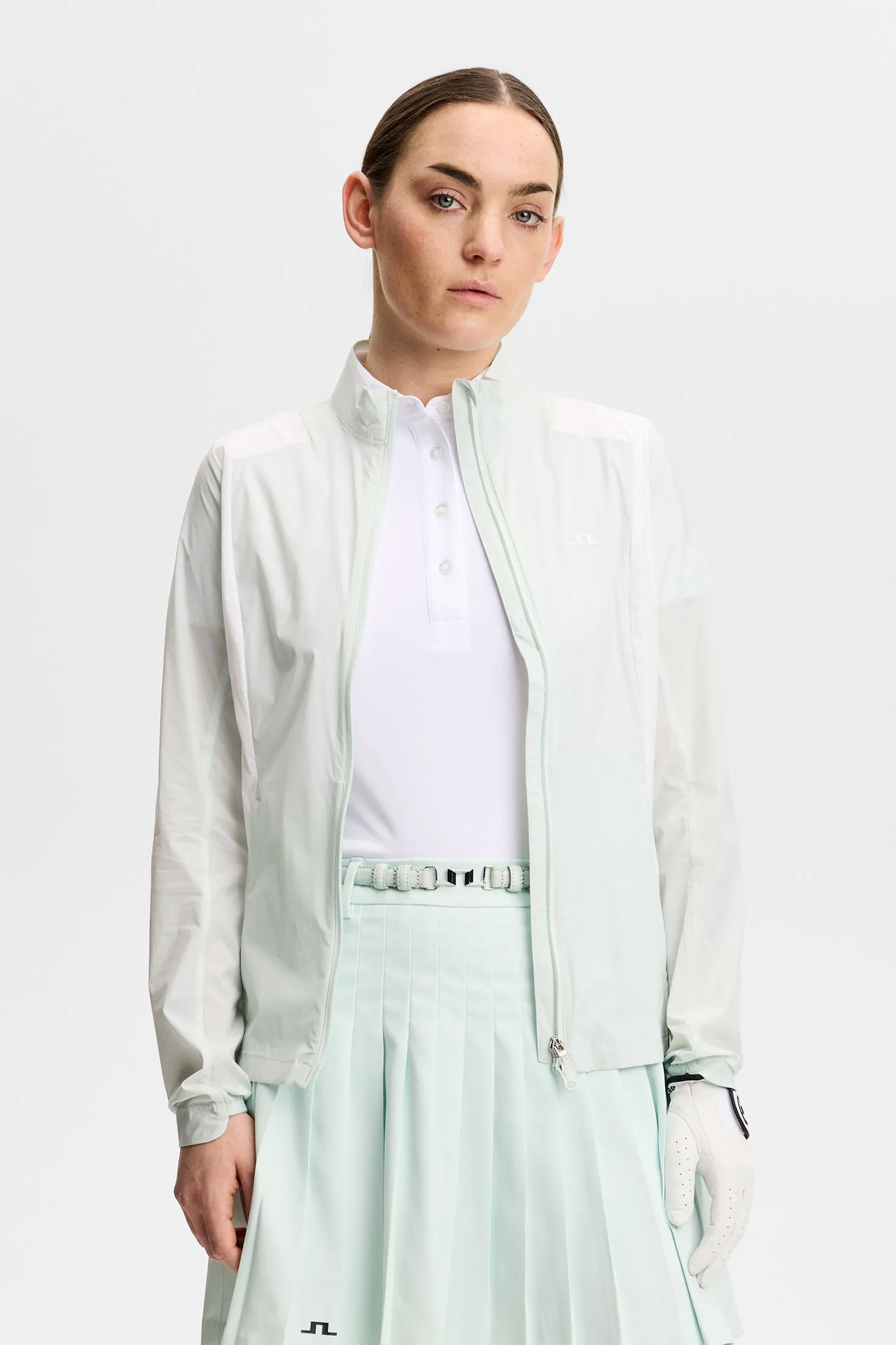 Brooks Zip Packable Jacket / Sky Light sold by J. Lindeberg product image thumbnail 2