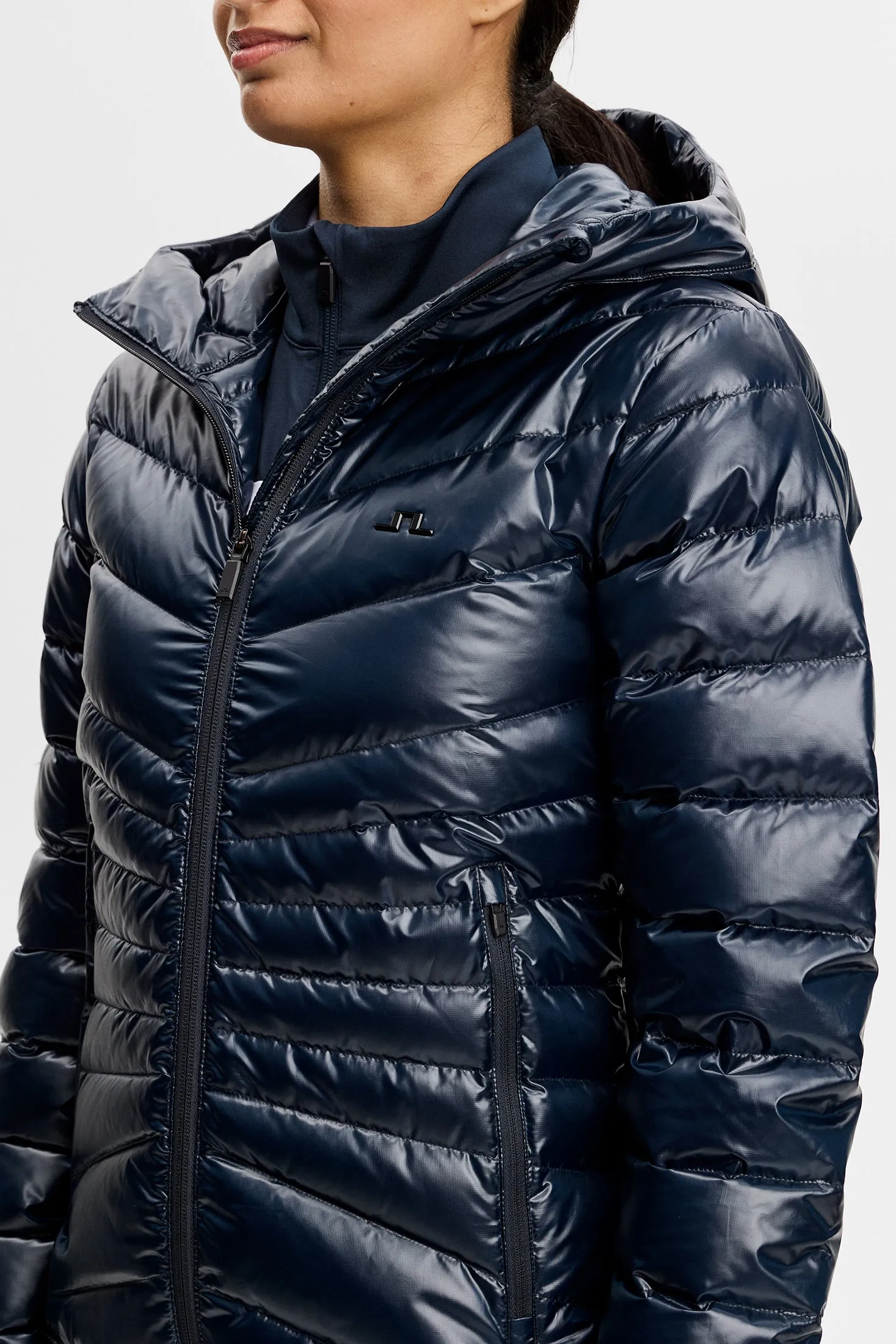 Lara Light Down Hood / JL Navy sold by J. Lindeberg product image thumbnail 5