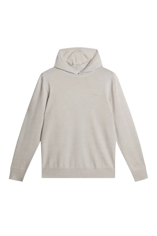 Karl Merino Hoodie / Moonbeam Melange made by J. Lindeberg