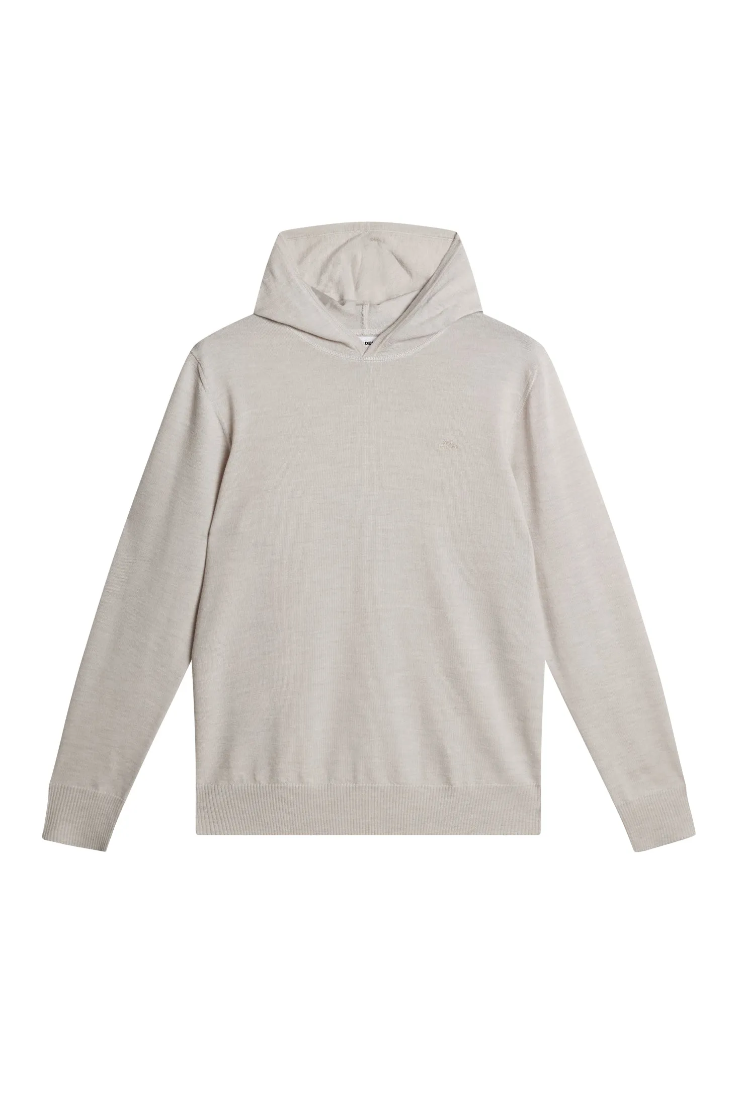 Karl Merino Hoodie / Moonbeam Melange sold by J. Lindeberg