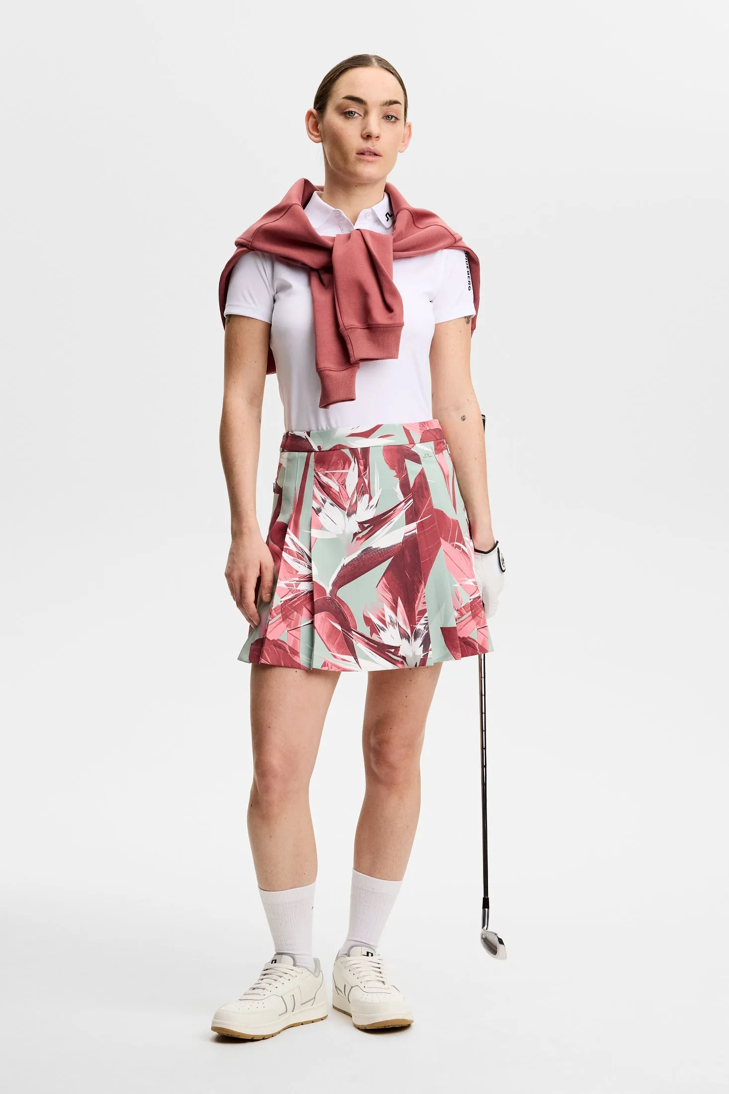 Alesia Print Skirt / Paradise Jadeite M sold by J. Lindeberg product image thumbnail 4