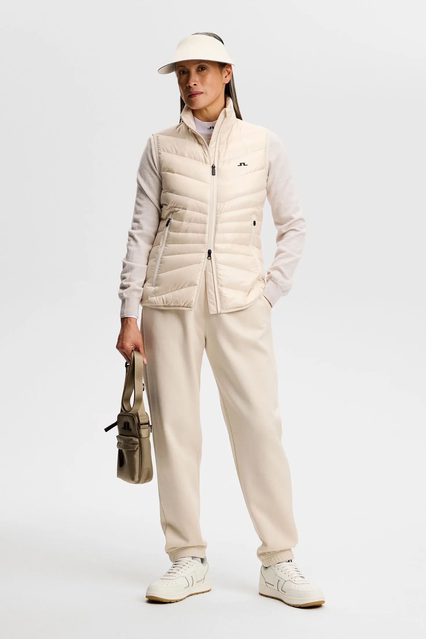 Lara Light Down Vest / Moonbeam sold by J. Lindeberg product image thumbnail 4