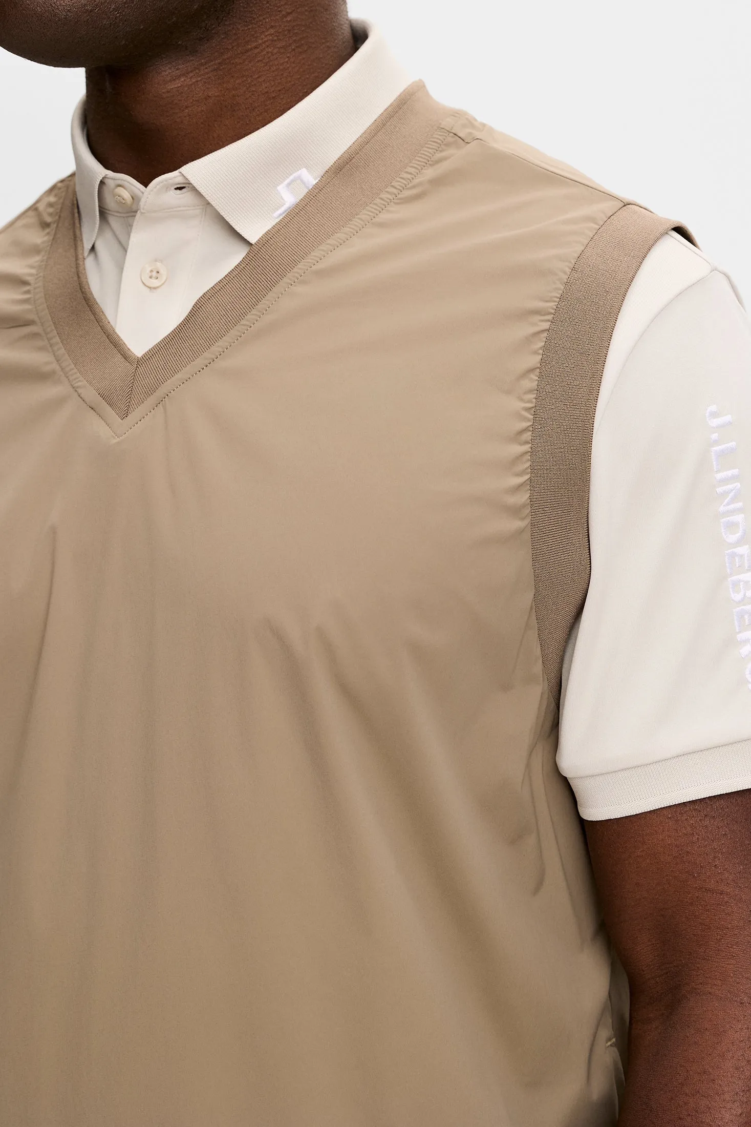 Hybrid Vest Windbreaker / Brindle sold by J. Lindeberg product image thumbnail 5