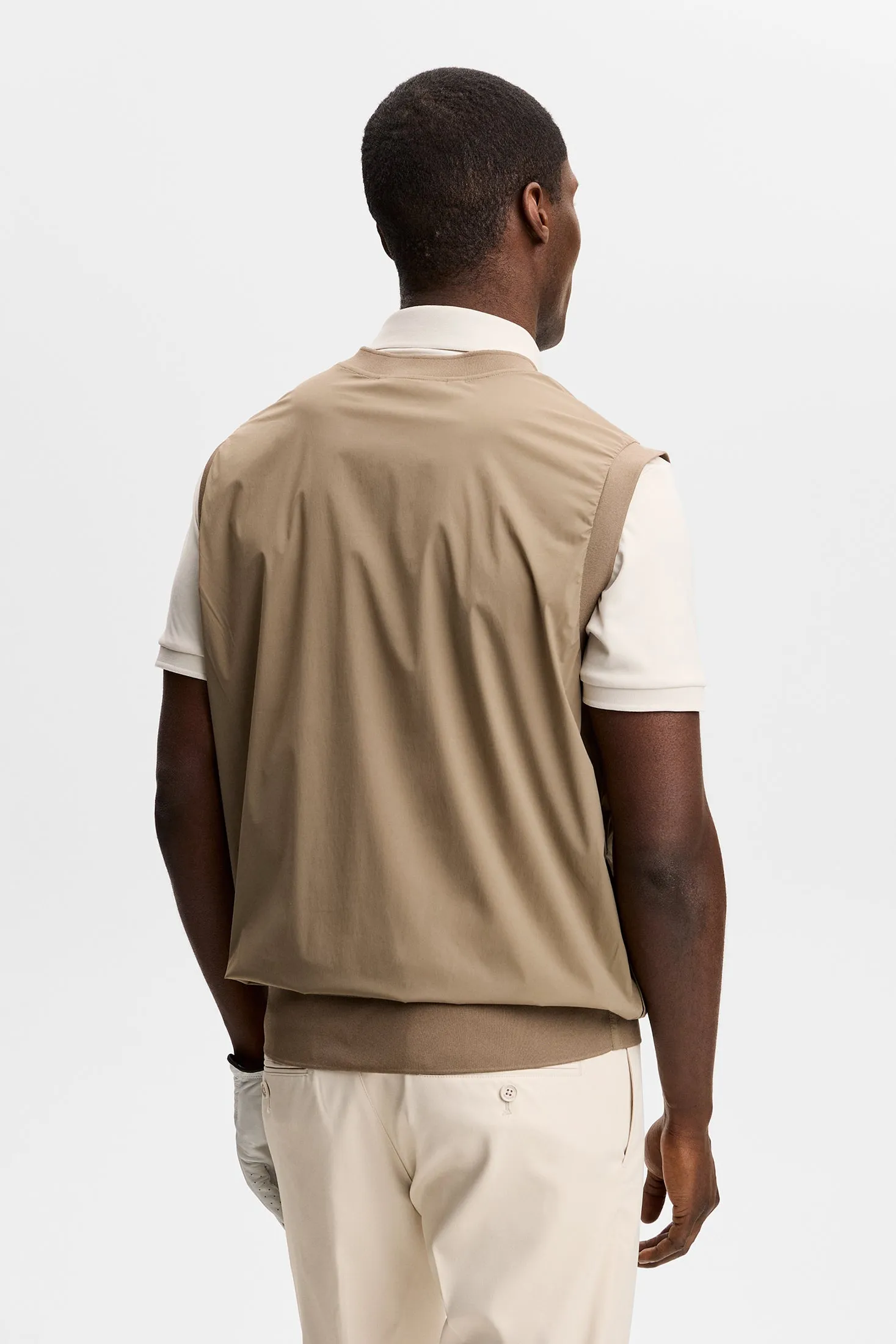 Hybrid Vest Windbreaker / Brindle sold by J. Lindeberg product image thumbnail 3