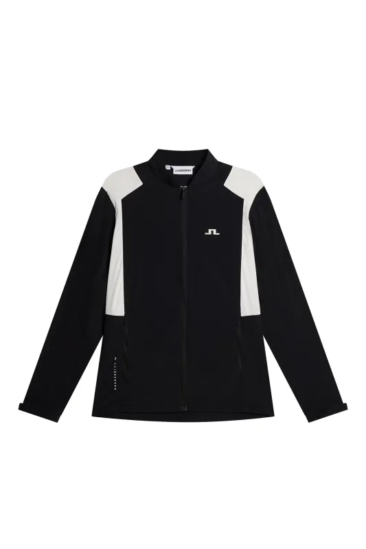 Jacs Zip Packable Jacket / Black sold by J. Lindeberg