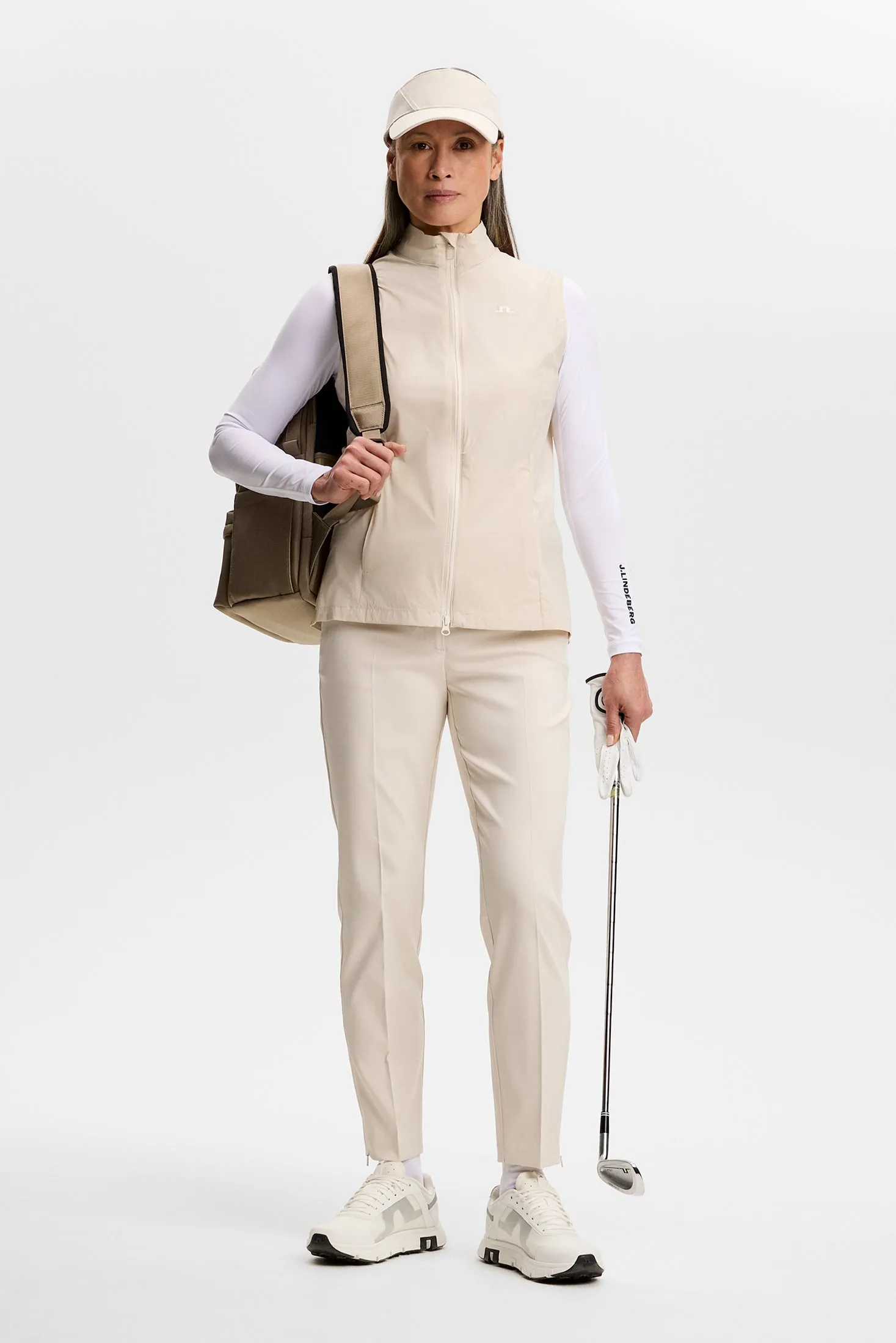 Thorine Wind Packable Vest / Moonbeam sold by J. Lindeberg product image thumbnail 4