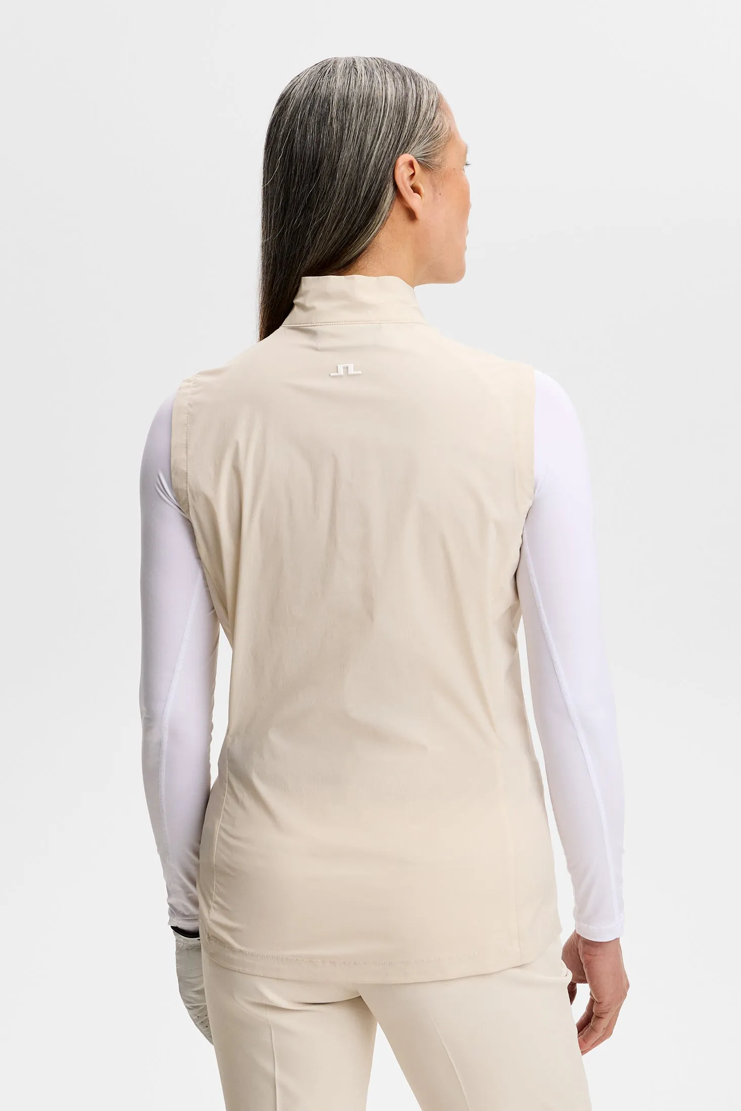 Thorine Wind Packable Vest / Moonbeam sold by J. Lindeberg product image thumbnail 3