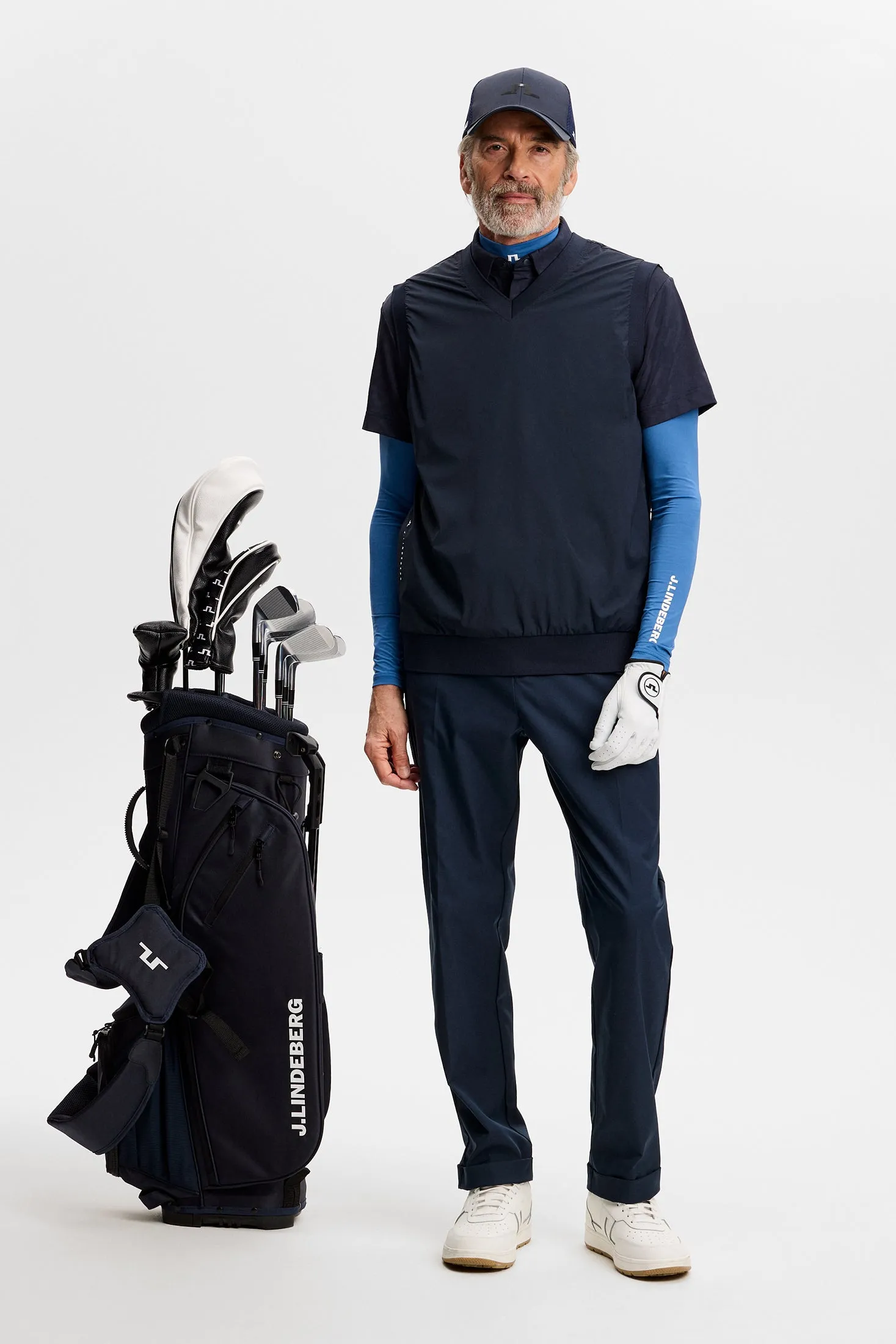 Hybrid Vest Windbreaker / JL Navy sold by J. Lindeberg product image thumbnail 4