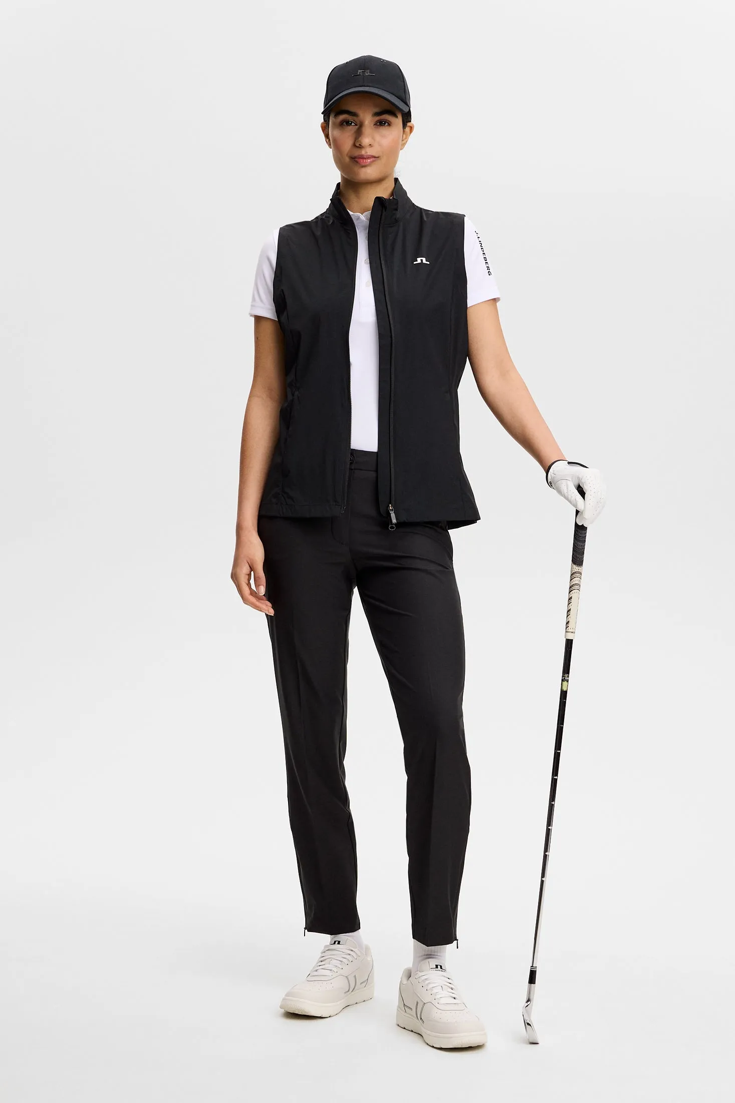 Thorine Wind Packable Vest / Black sold by J. Lindeberg product image thumbnail 4