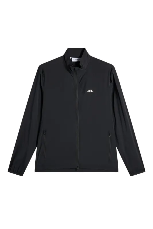 Ash Light Packable Jacket / Black sold by J. Lindeberg