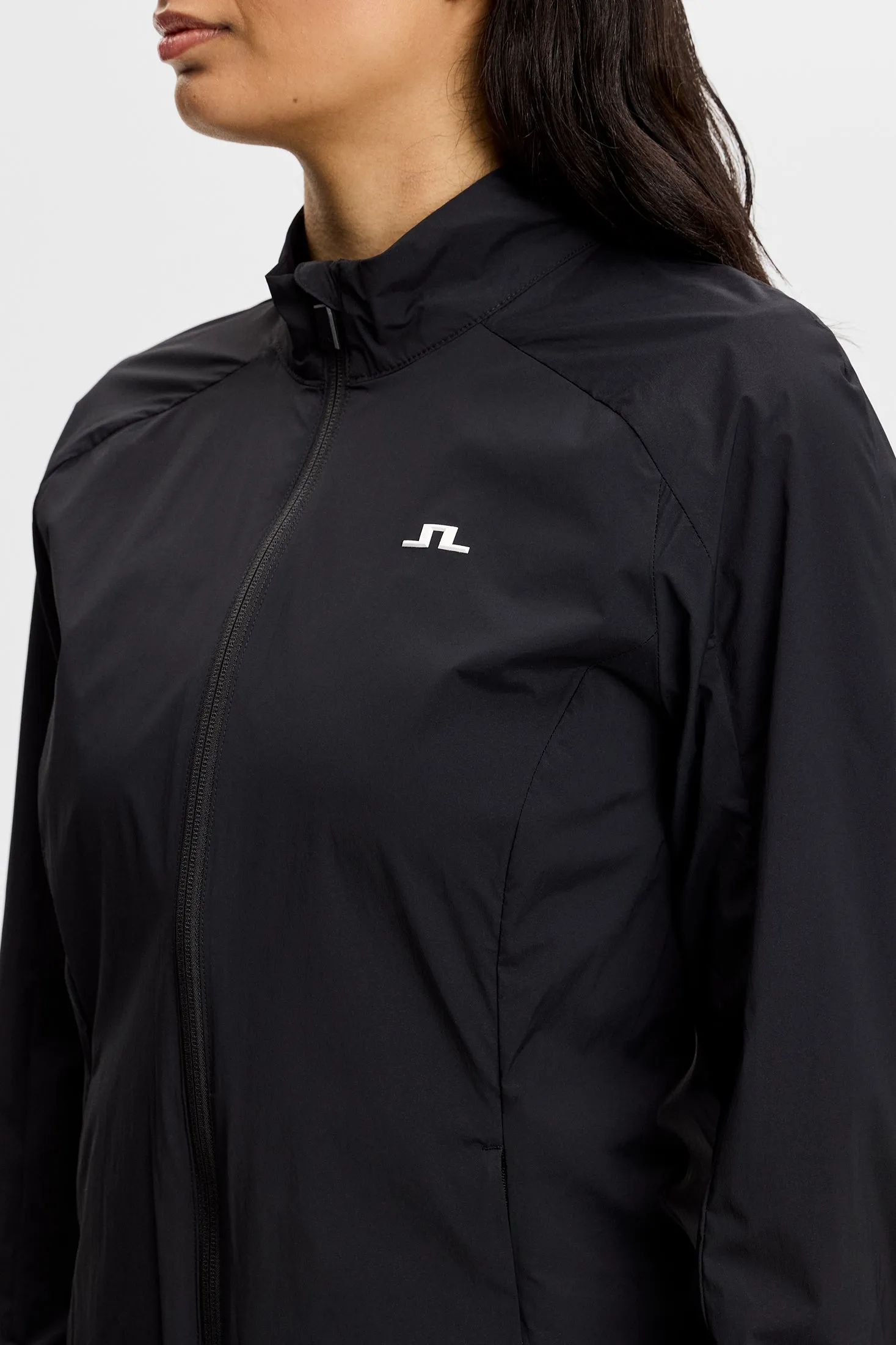 Thorine Wind Packable Jacket / Black sold by J. Lindeberg product image thumbnail 4