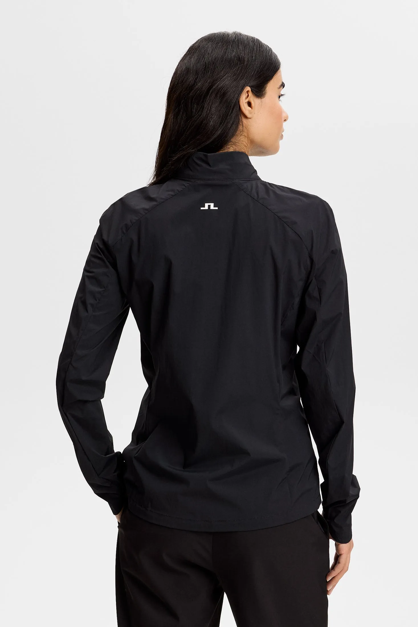 Thorine Wind Packable Jacket / Black sold by J. Lindeberg product image thumbnail 2
