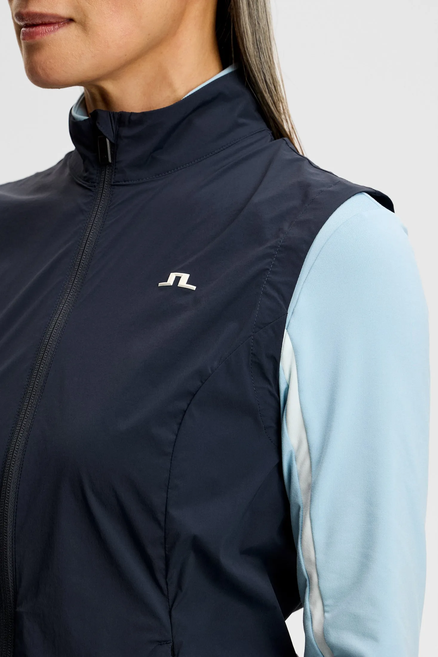 Thorine Wind Packable Vest / JL Navy sold by J. Lindeberg product image thumbnail 5