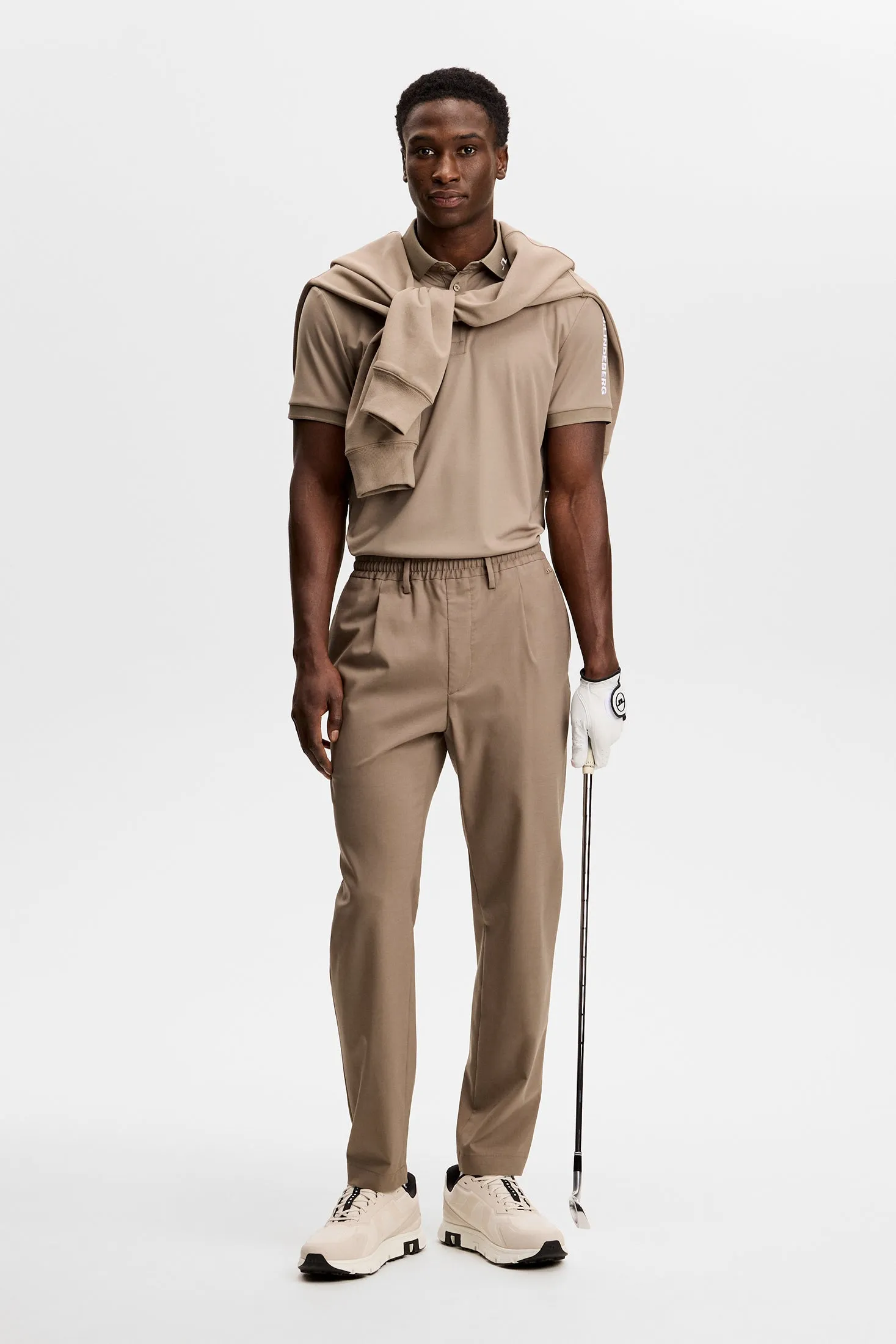 Tour Tech Slim Fit Polo / Brindle sold by J. Lindeberg product image thumbnail 4