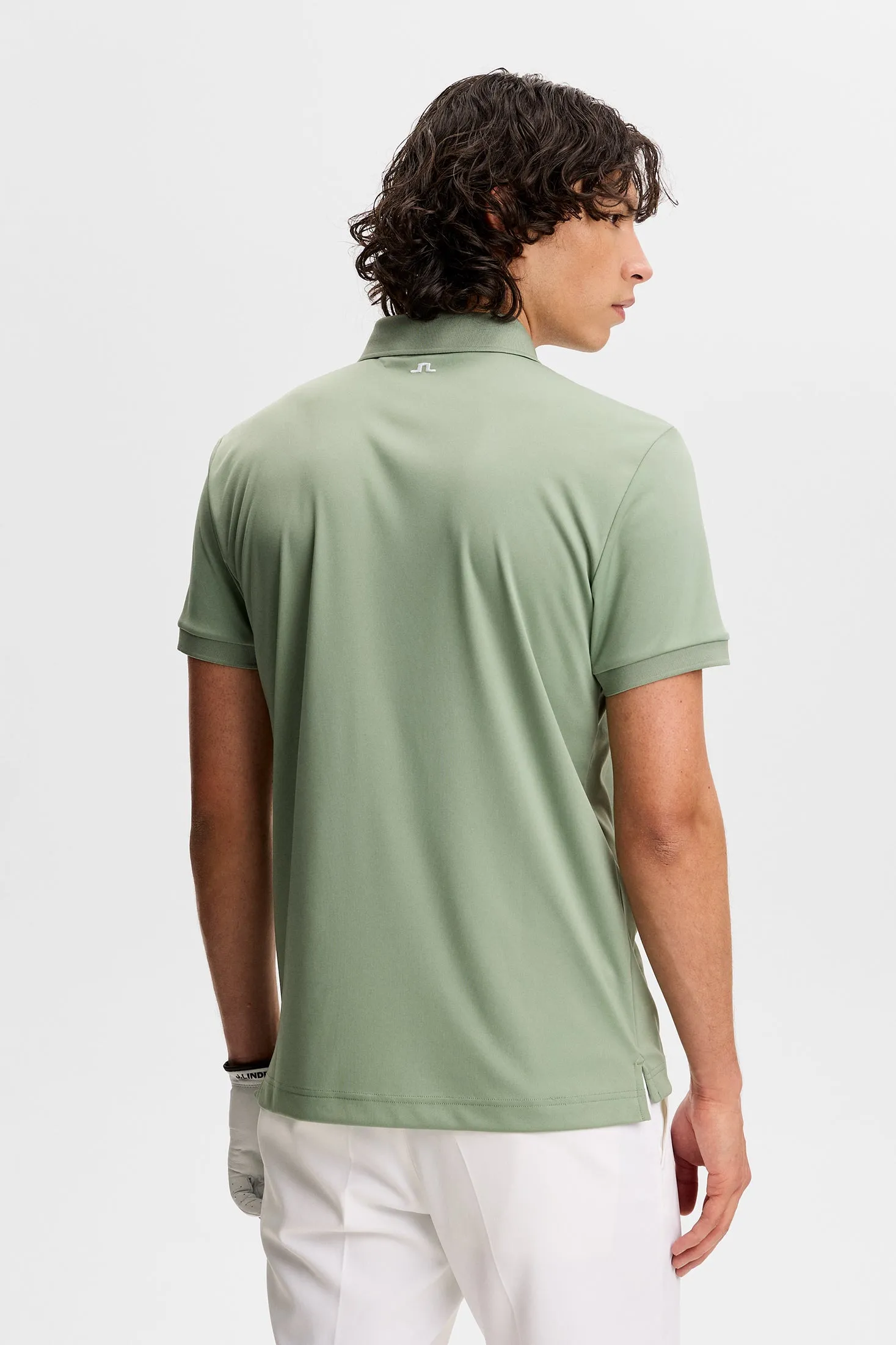 Tour Tech Slim Fit Polo / Hedge Green sold by J. Lindeberg product image thumbnail 3