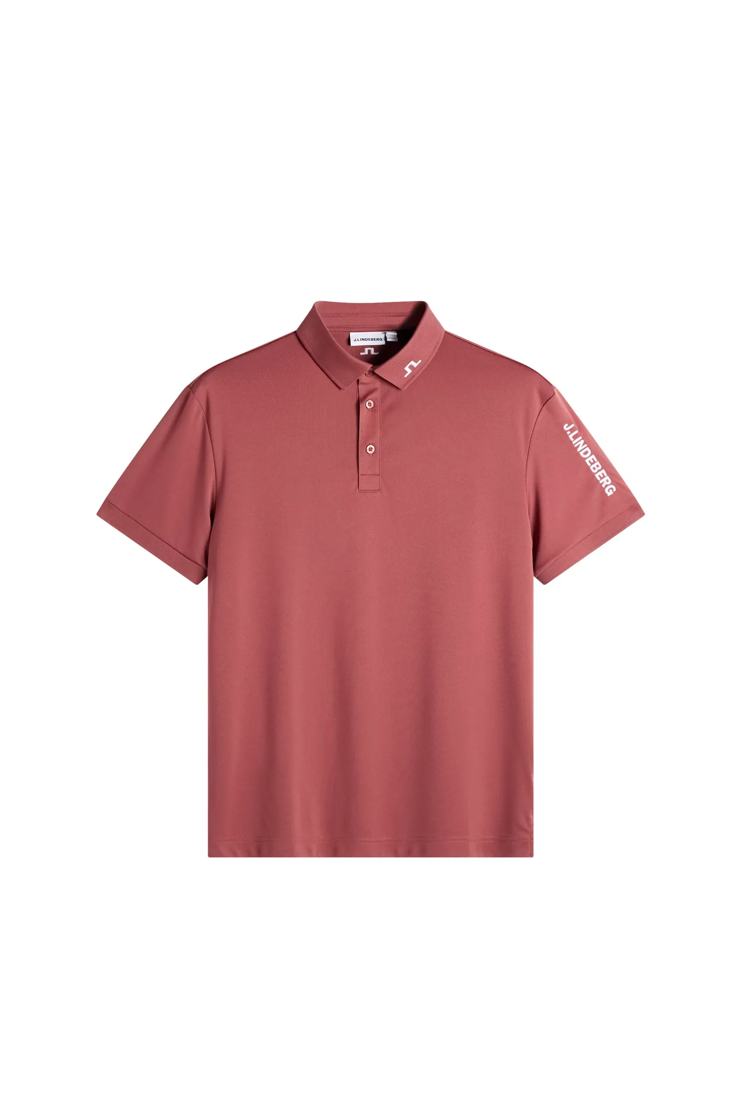 Tour Tech Polo / Apple Butter sold by J. Lindeberg
