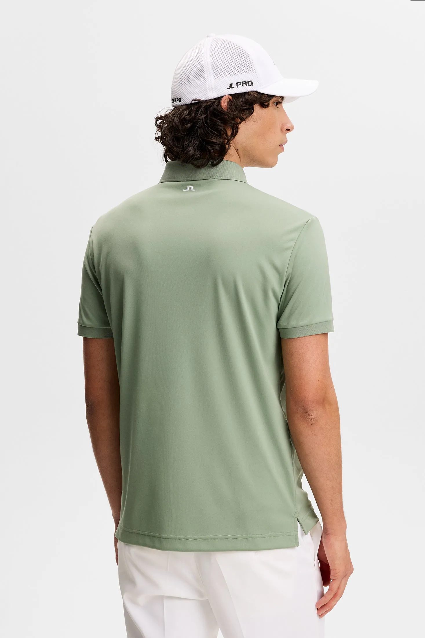 Tour Tech Polo / Hedge Green sold by J. Lindeberg product image thumbnail 3