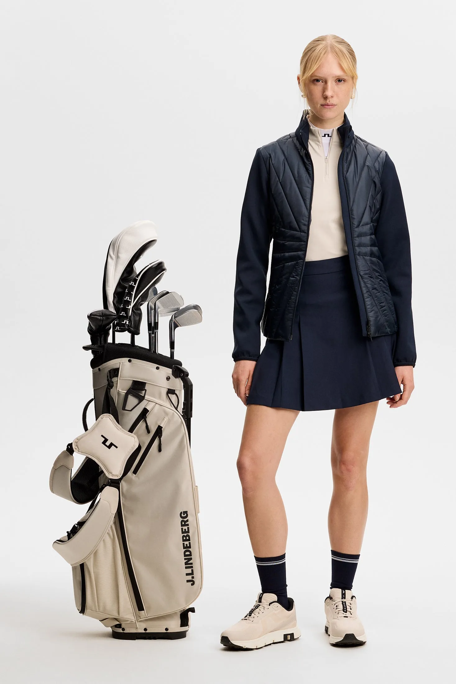 Holma Quilt Hybrid Jacket / JL Navy sold by J. Lindeberg product image thumbnail 3