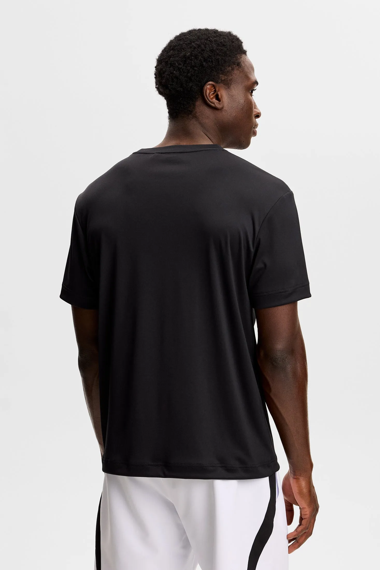 Ade T-shirt / Black sold by J. Lindeberg product image thumbnail 3