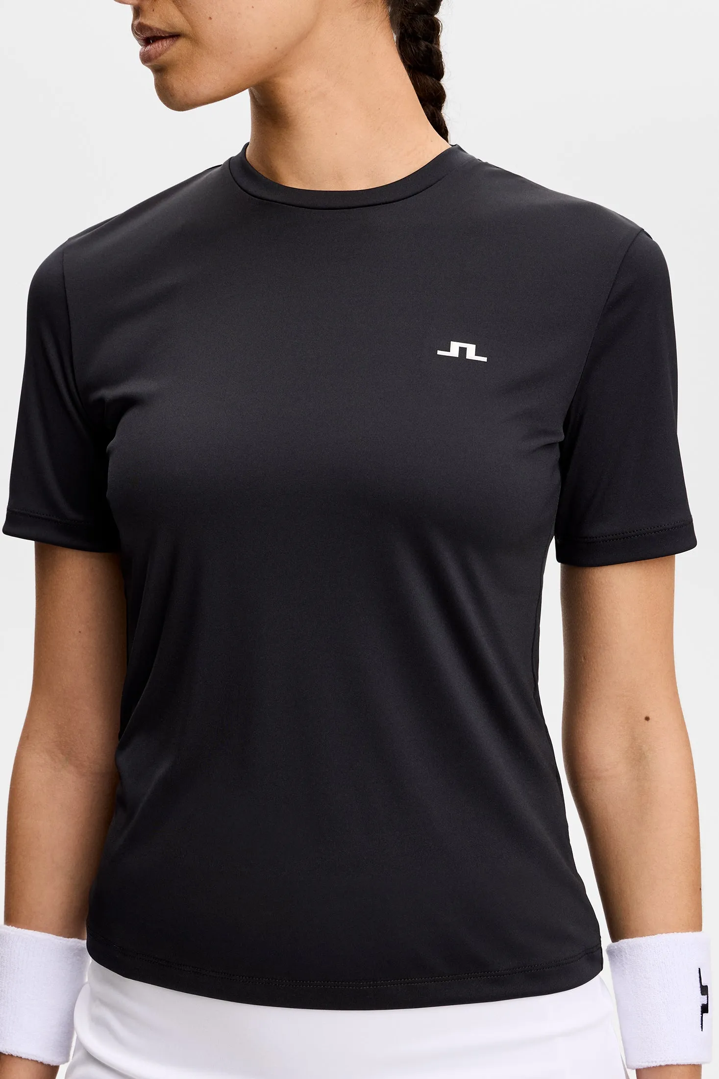 Ada T-shirt / Black sold by J. Lindeberg product image thumbnail 5