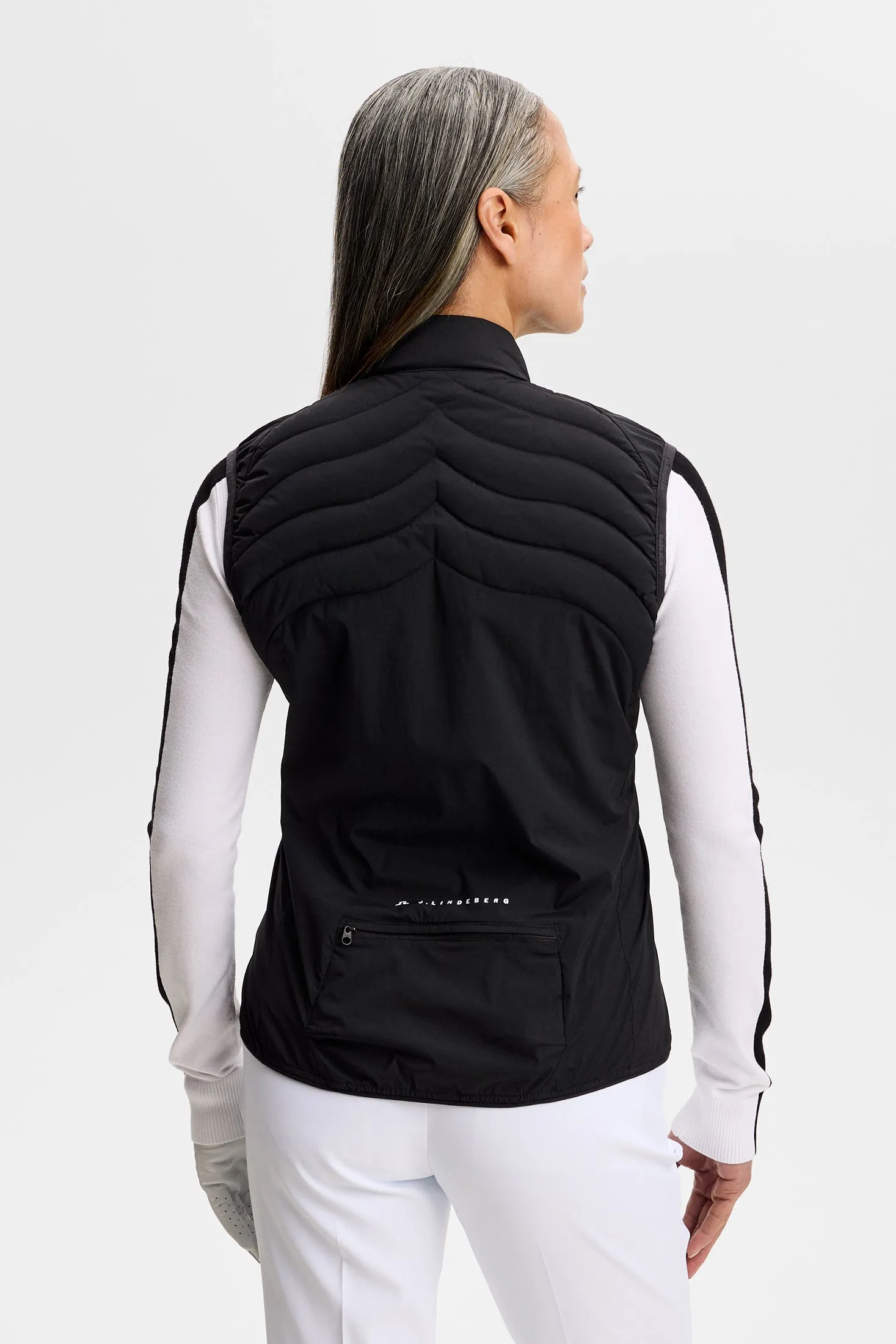 Tonya Pro Pack Down Vest / Black sold by J. Lindeberg product image thumbnail 3