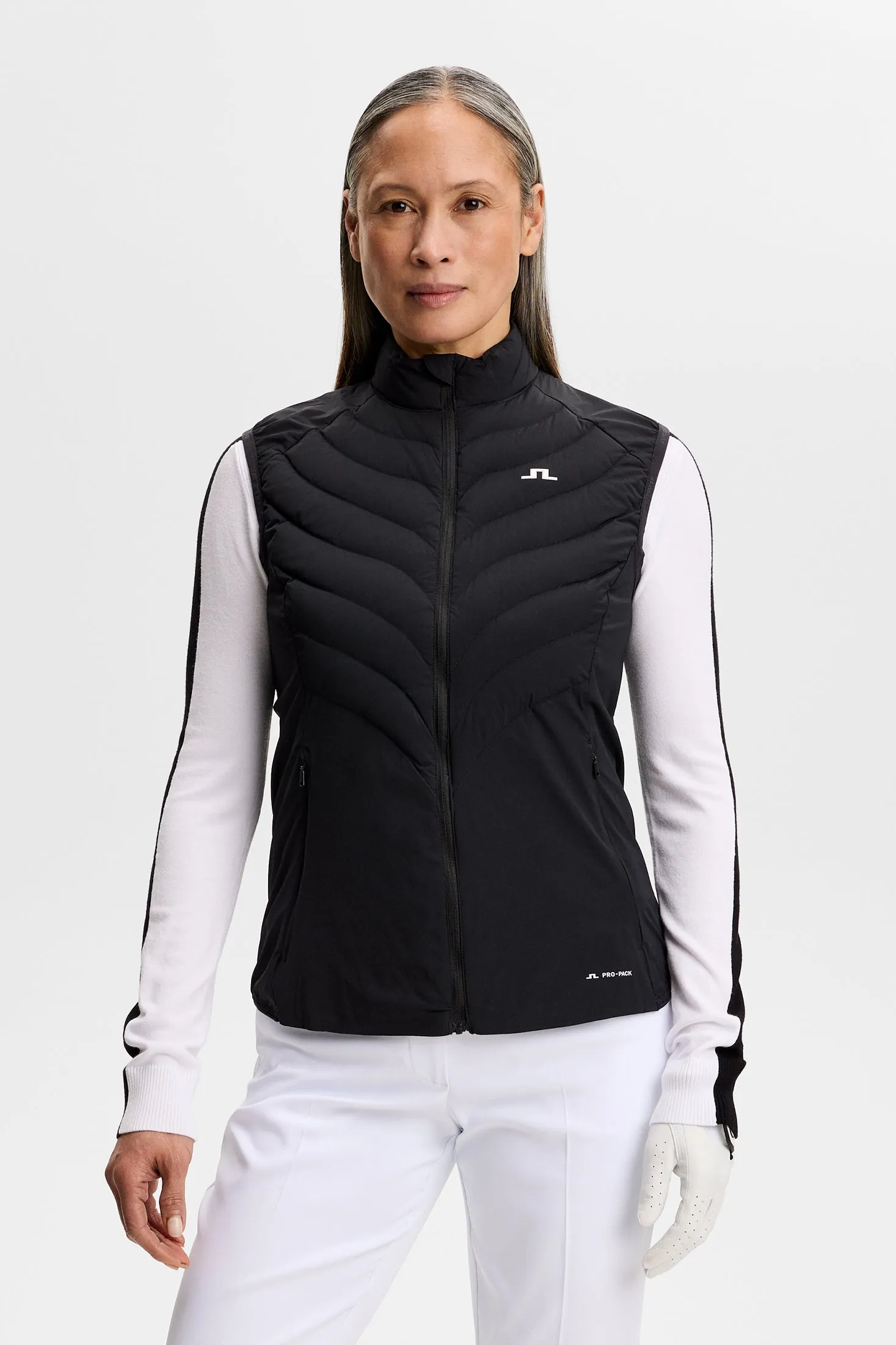 Tonya Pro Pack Down Vest / Black sold by J. Lindeberg product image thumbnail 2