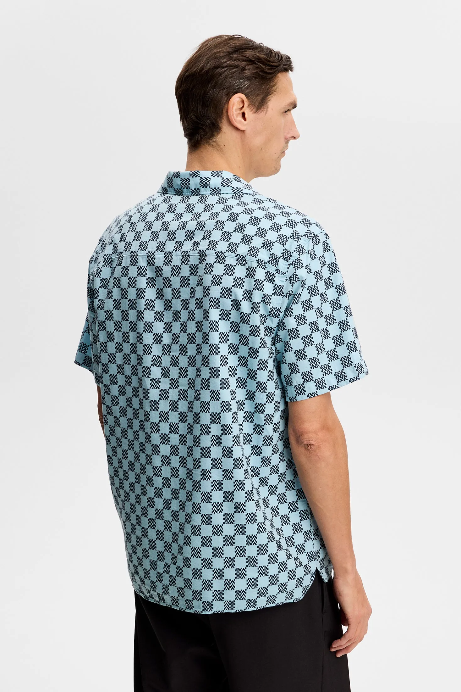 Elio Off Course Resort Shirt / Stack Check Forget M sold by J. Lindeberg product image thumbnail 3