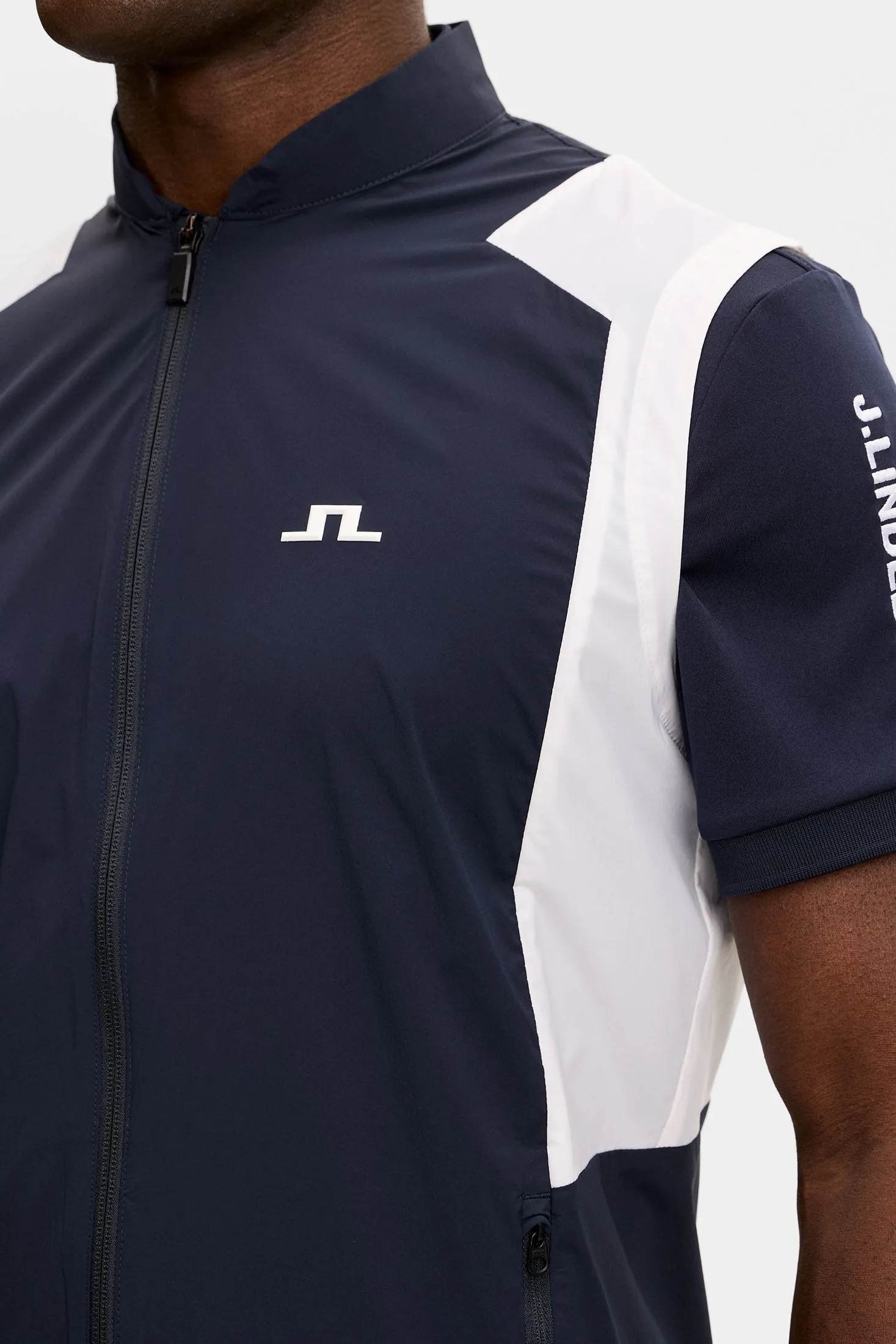 Jacs Zip Packable Vest / JL Navy sold by J. Lindeberg product image thumbnail 5