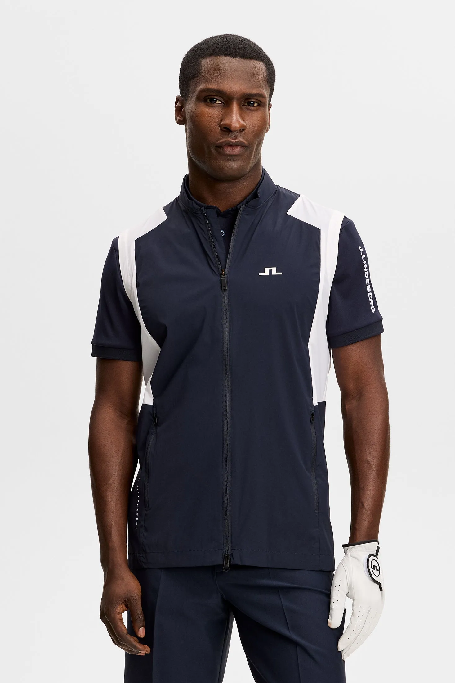 Jacs Zip Packable Vest / JL Navy sold by J. Lindeberg product image thumbnail 2