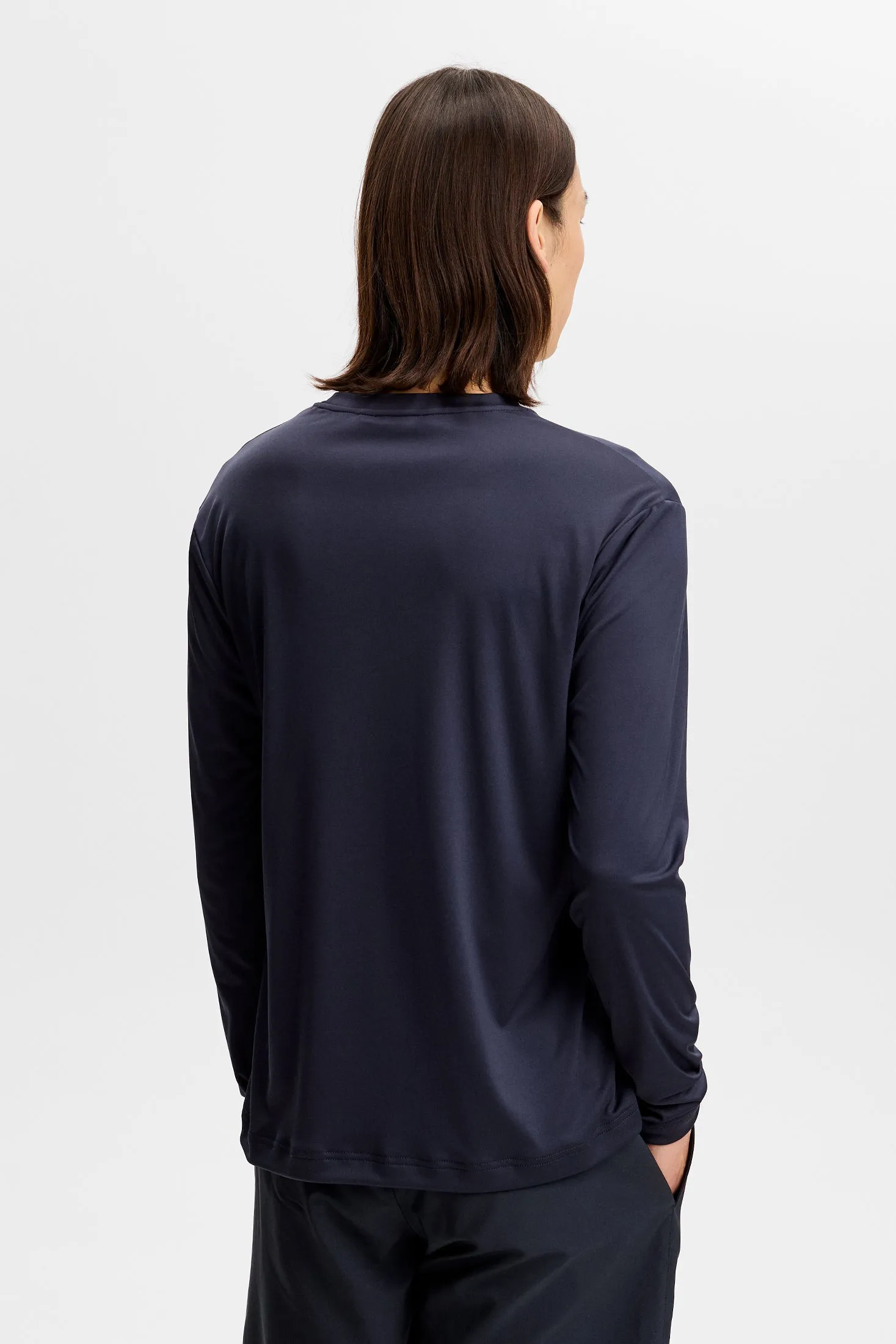 Ade T-shirt LS / JL Navy sold by J. Lindeberg product image thumbnail 3