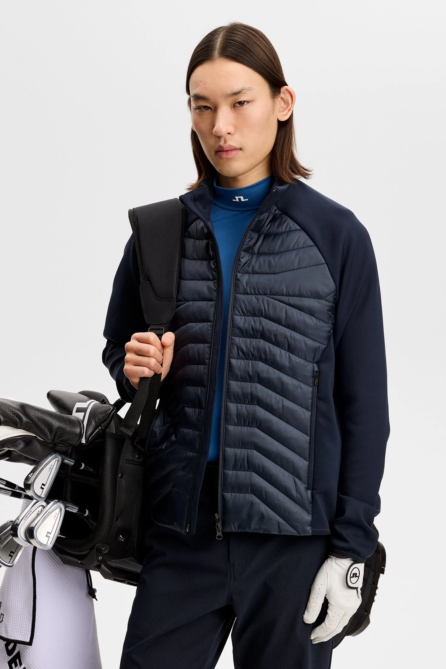 Heyden Quilt Hybrid Jacket / JL Navy sold by J. Lindeberg product image thumbnail 5
