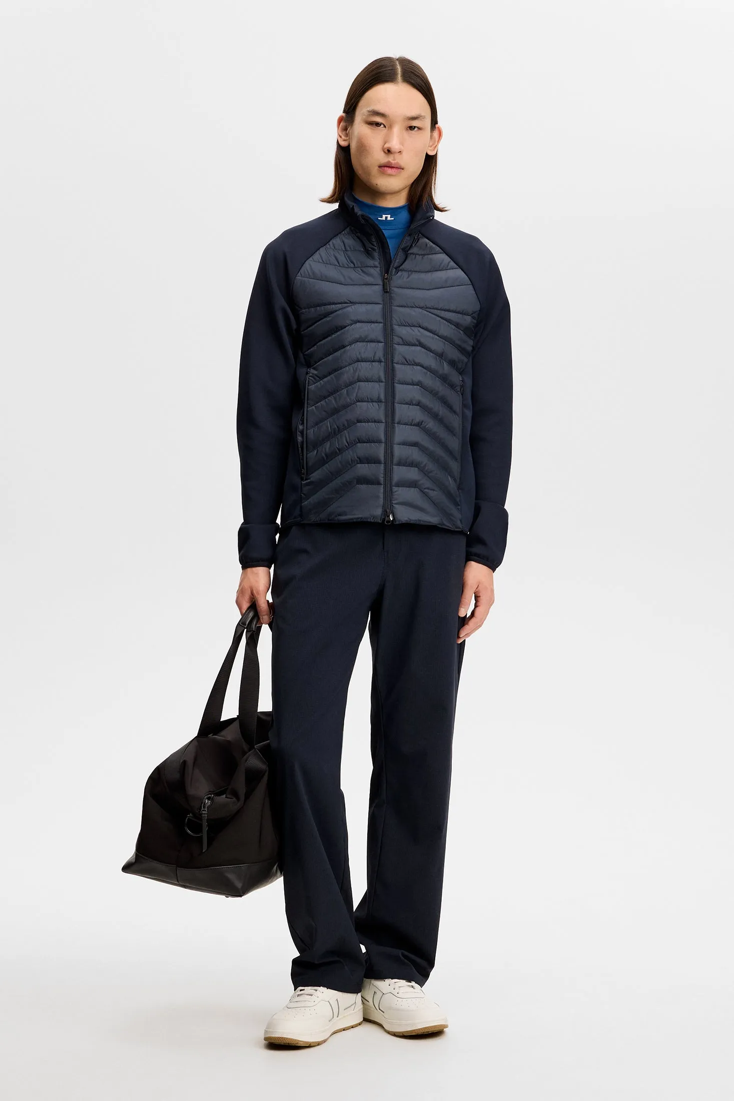 Heyden Quilt Hybrid Jacket / JL Navy sold by J. Lindeberg product image thumbnail 3