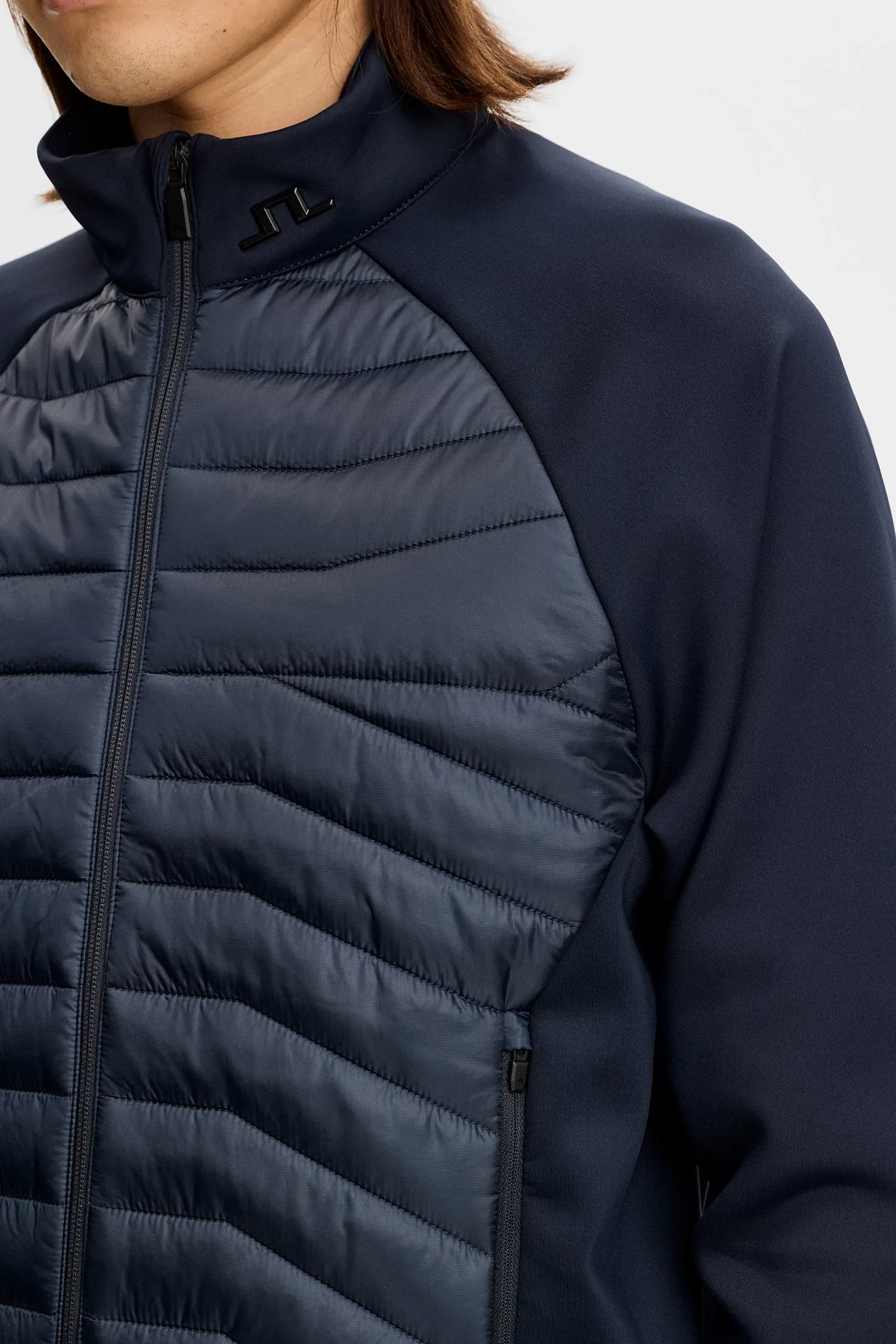 Heyden Quilt Hybrid Jacket / JL Navy sold by J. Lindeberg product image thumbnail 4