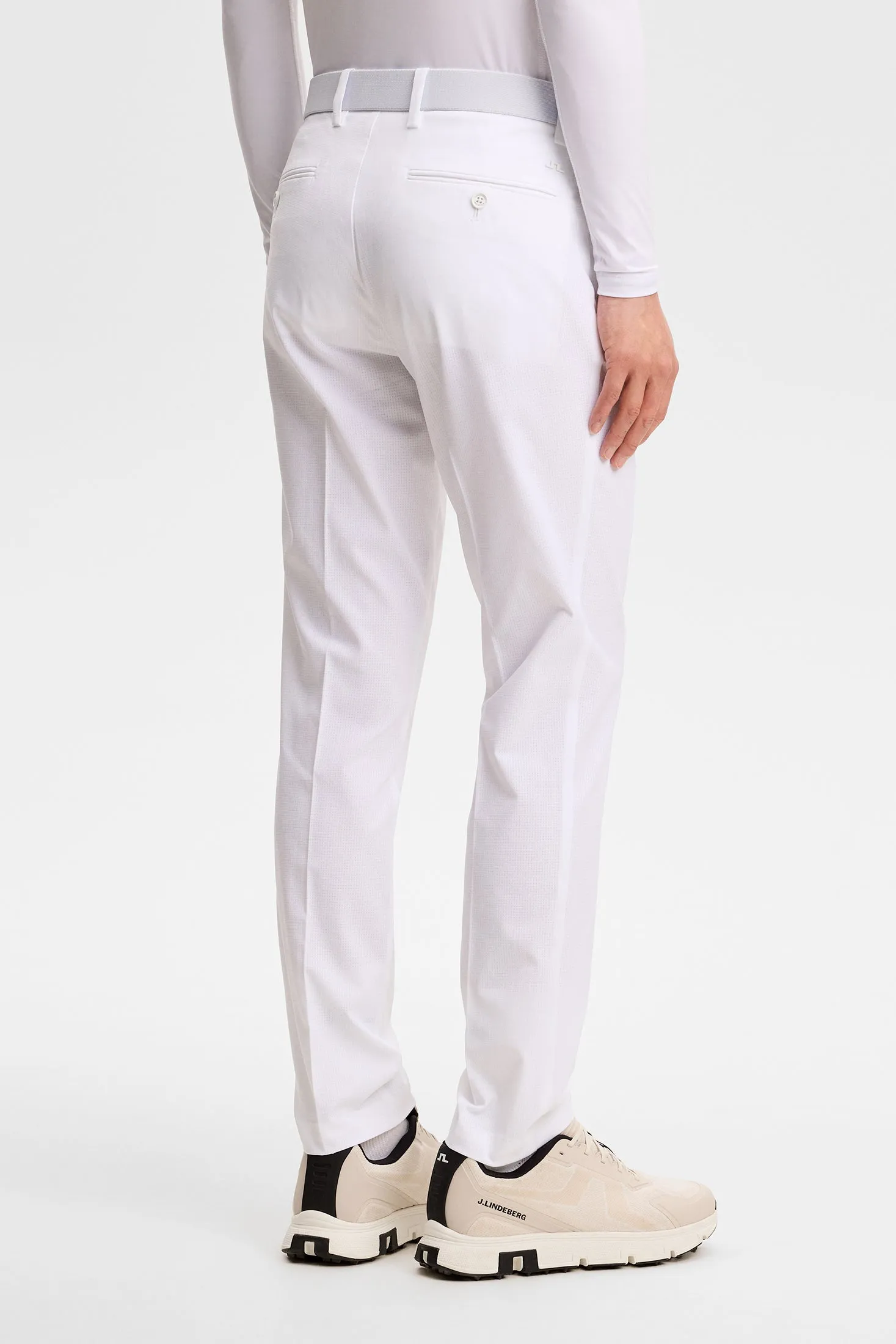 Vent Pant / White sold by J. Lindeberg product image thumbnail 3