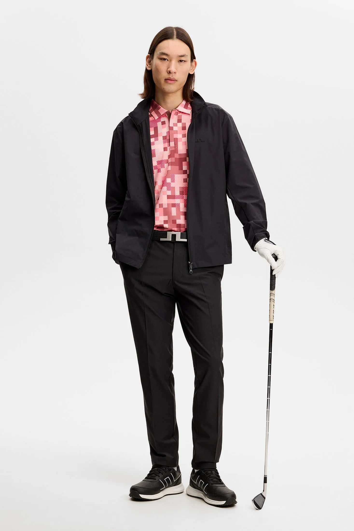 Dario Tour Print Polo / Tour 26 Pink L sold by J. Lindeberg product image thumbnail 4