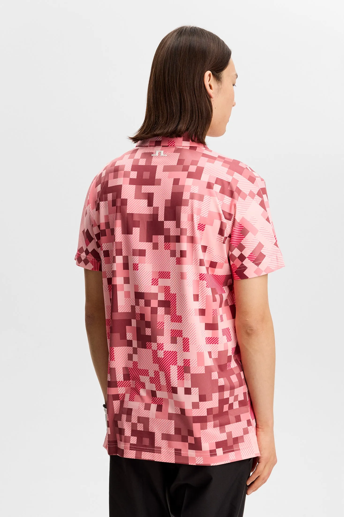 Dario Tour Print Polo / Tour 26 Pink L sold by J. Lindeberg product image thumbnail 3