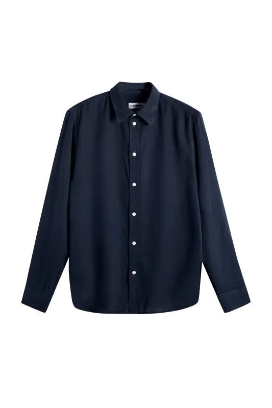 Zachary Gmd Tencel Shirt / JL Navy made by J. Lindeberg