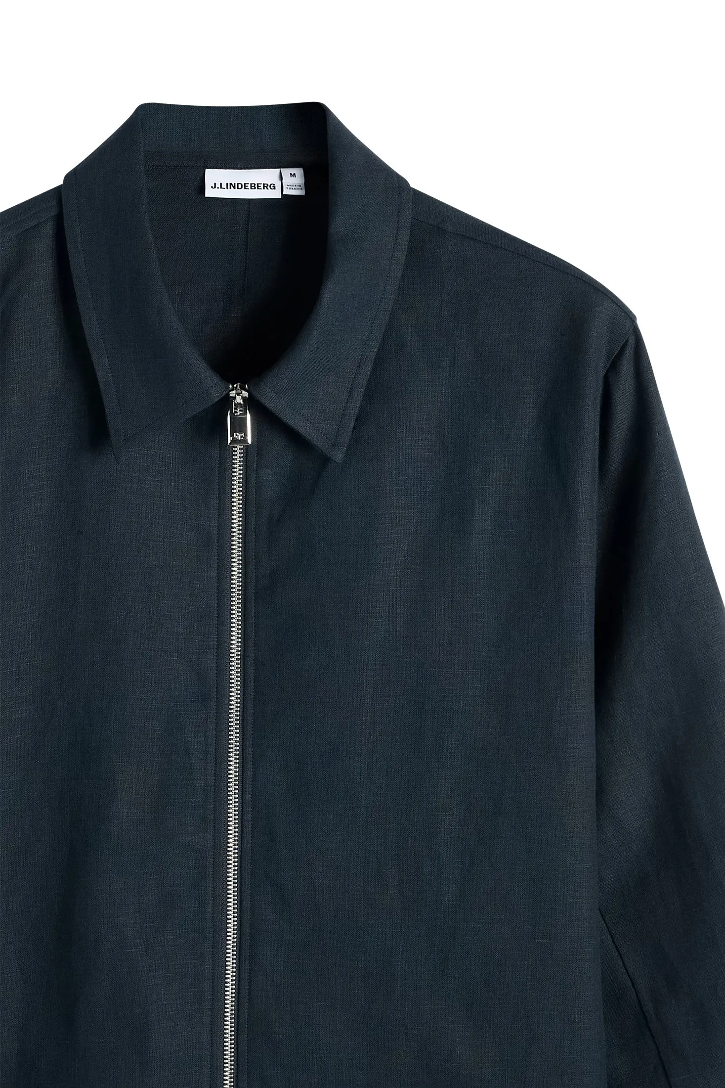 Julius Drape Linen Overshirt / JL Navy sold by J. Lindeberg product image thumbnail 2