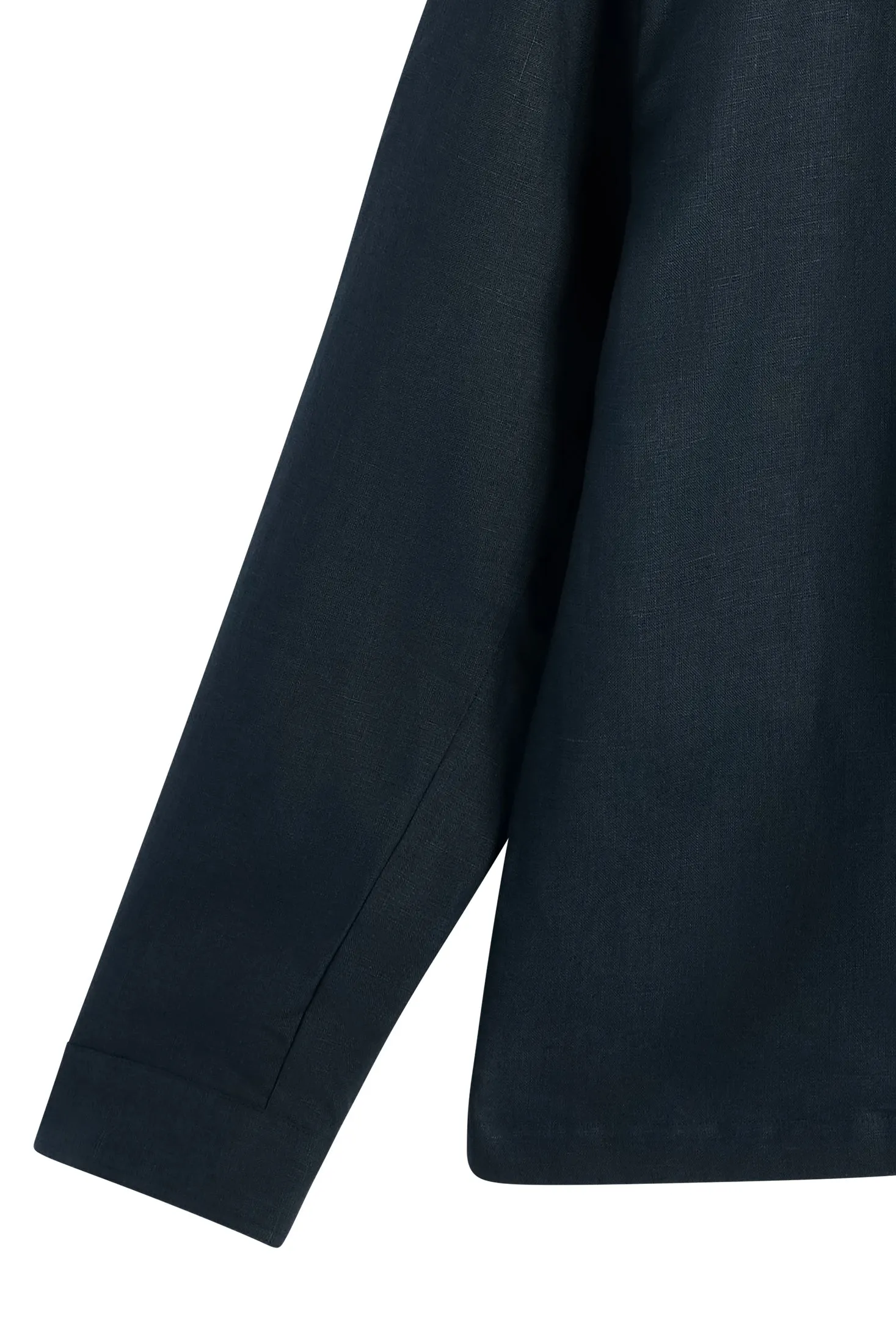 Julius Drape Linen Overshirt / JL Navy sold by J. Lindeberg product image thumbnail 3